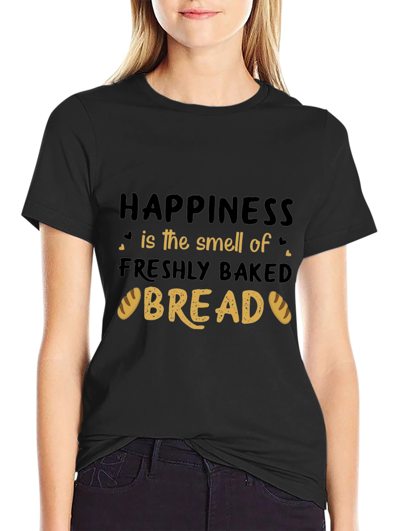 Happiness is Freshly Baked Bread T-Shirt