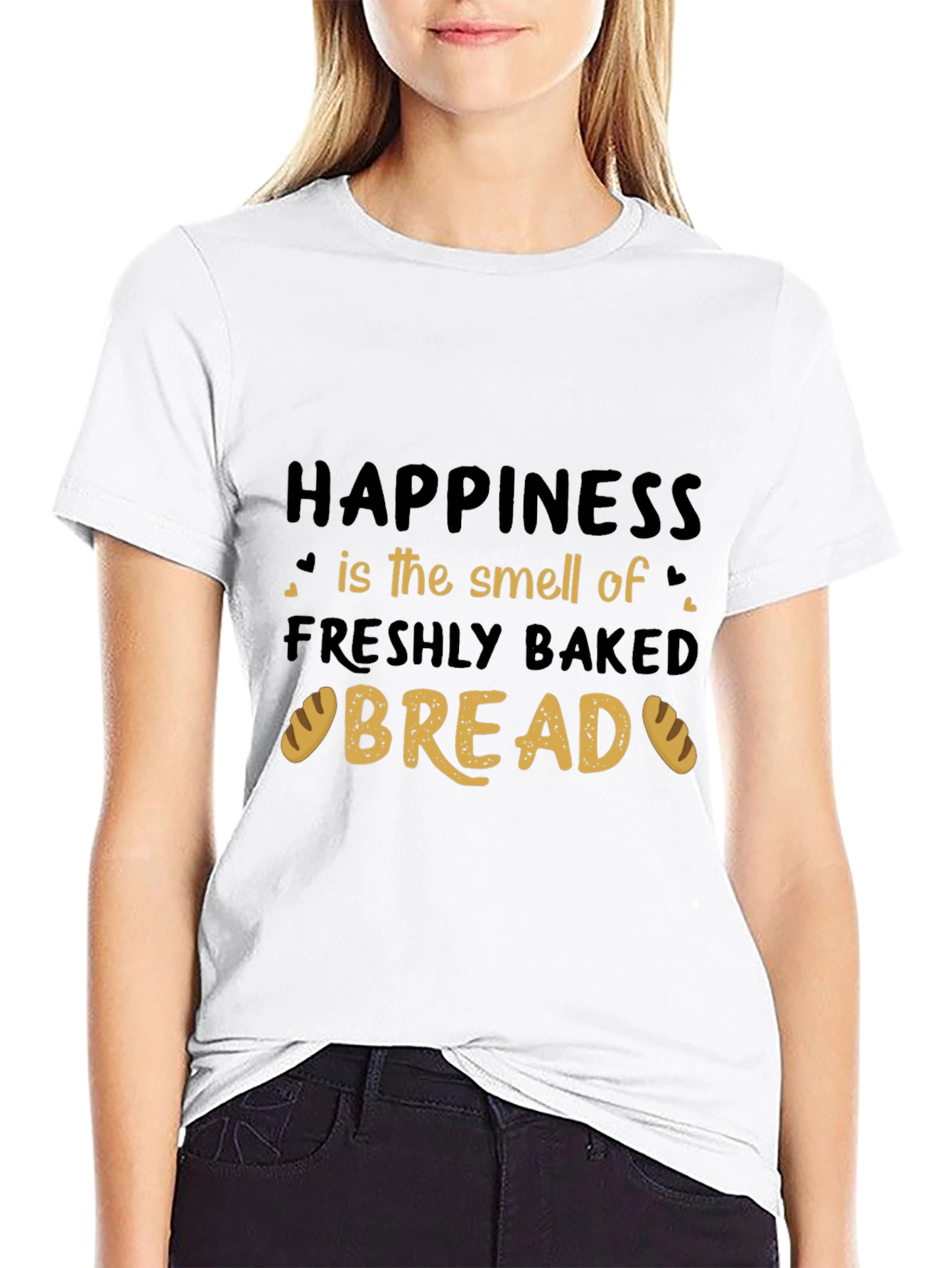 Happiness is Freshly Baked Bread T-Shirt