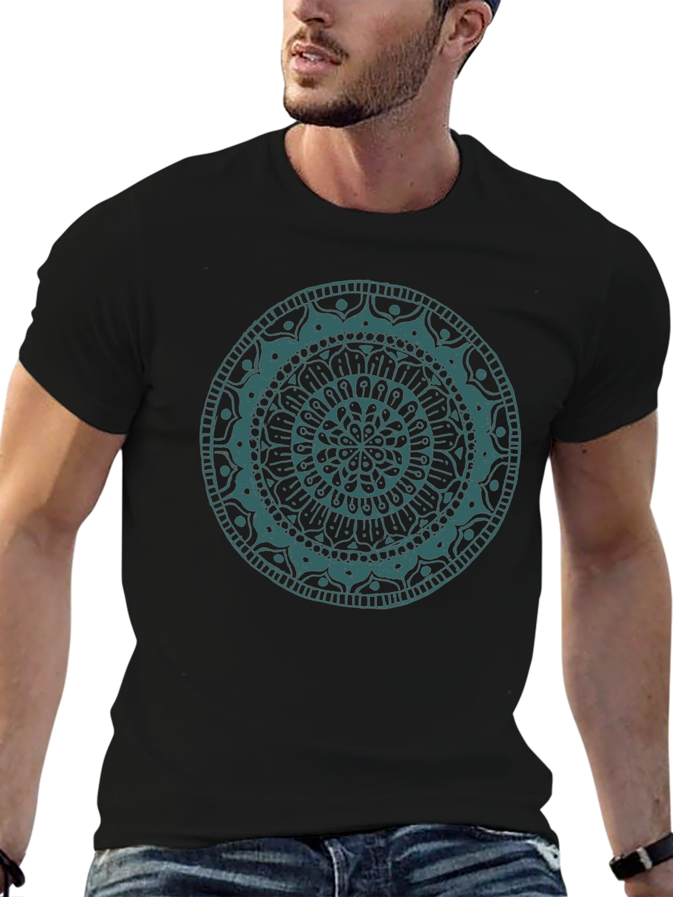 Mandala Graphic Tee - Stylish Comfort