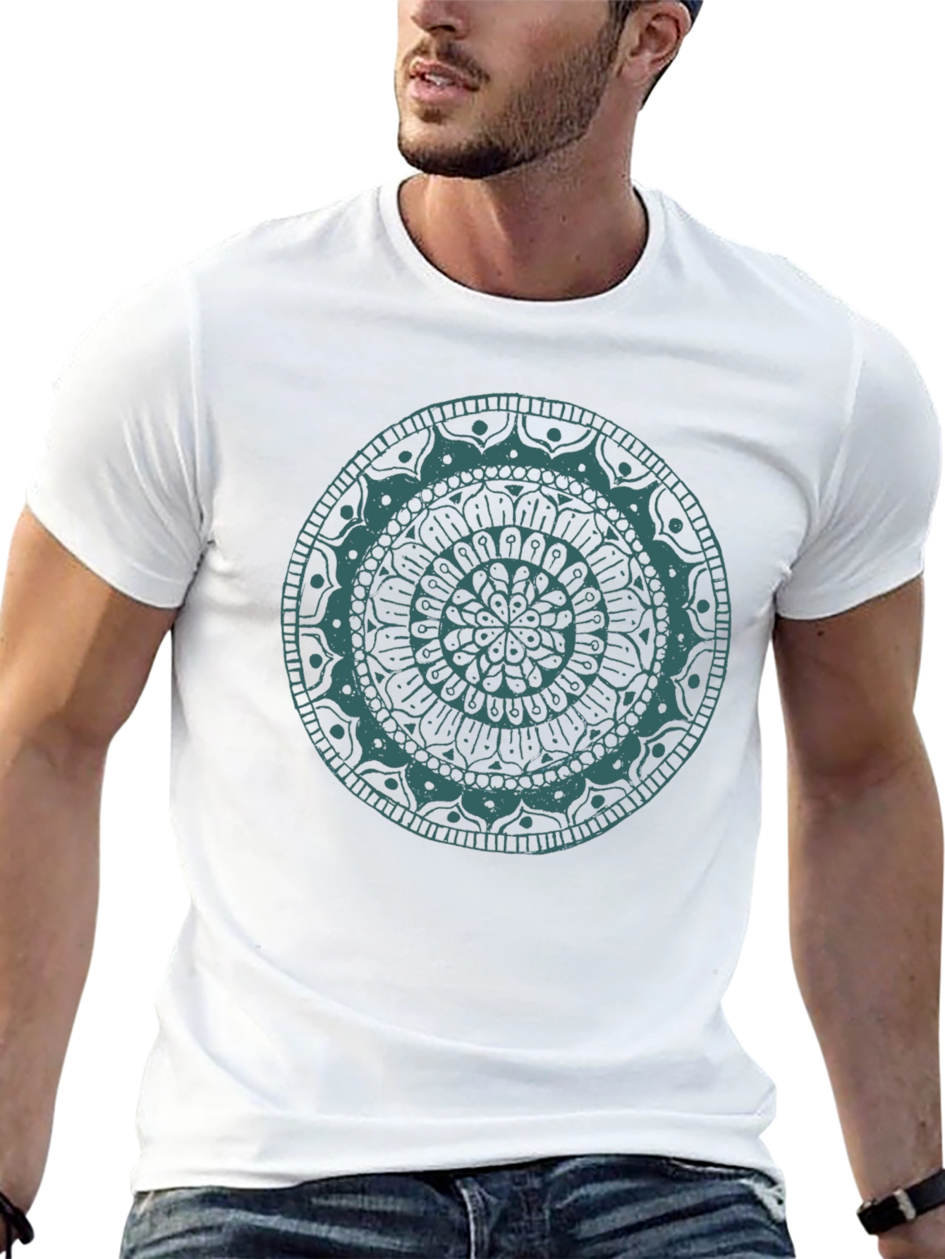 Mandala Graphic Tee - Stylish Comfort