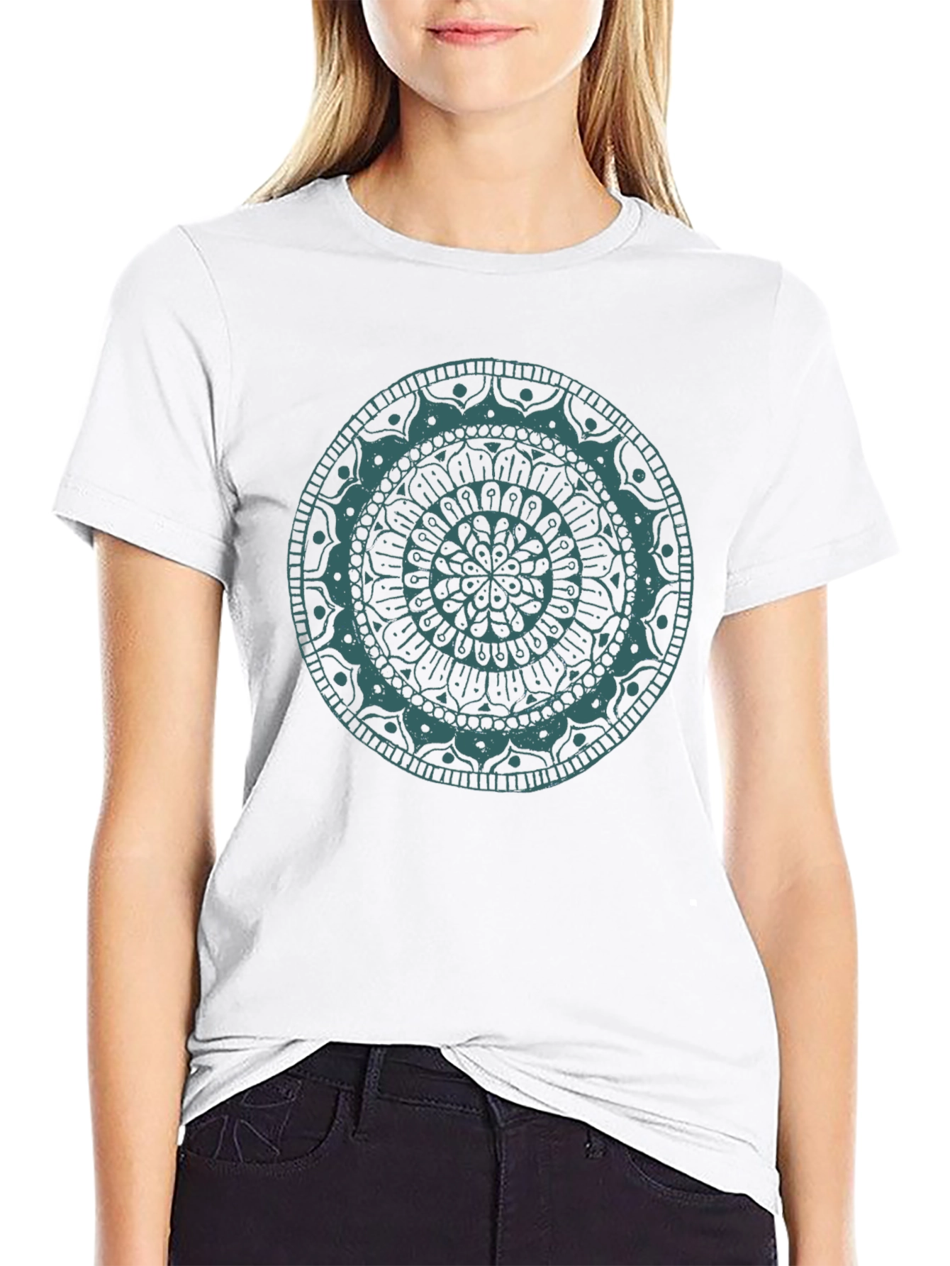 Mandala Graphic Tee - Stylish Comfort