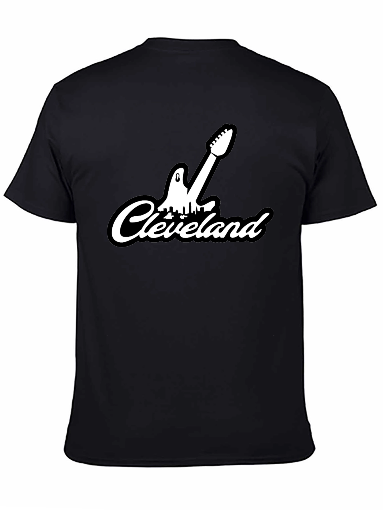 Cleveland Guitar Skyline Graphic Tee