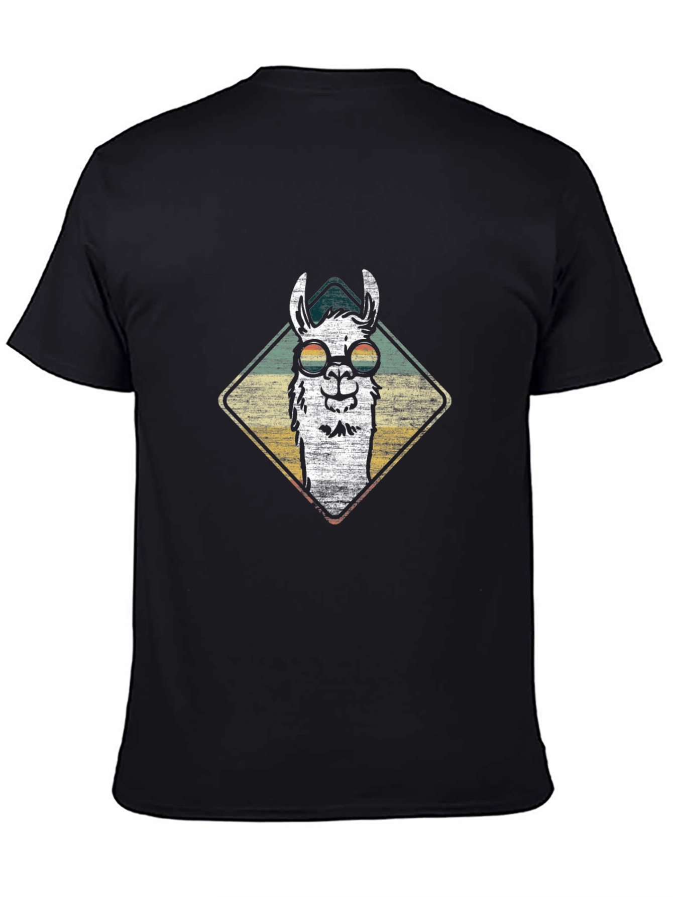 Cool Llama Graphic Tee - Retro Style