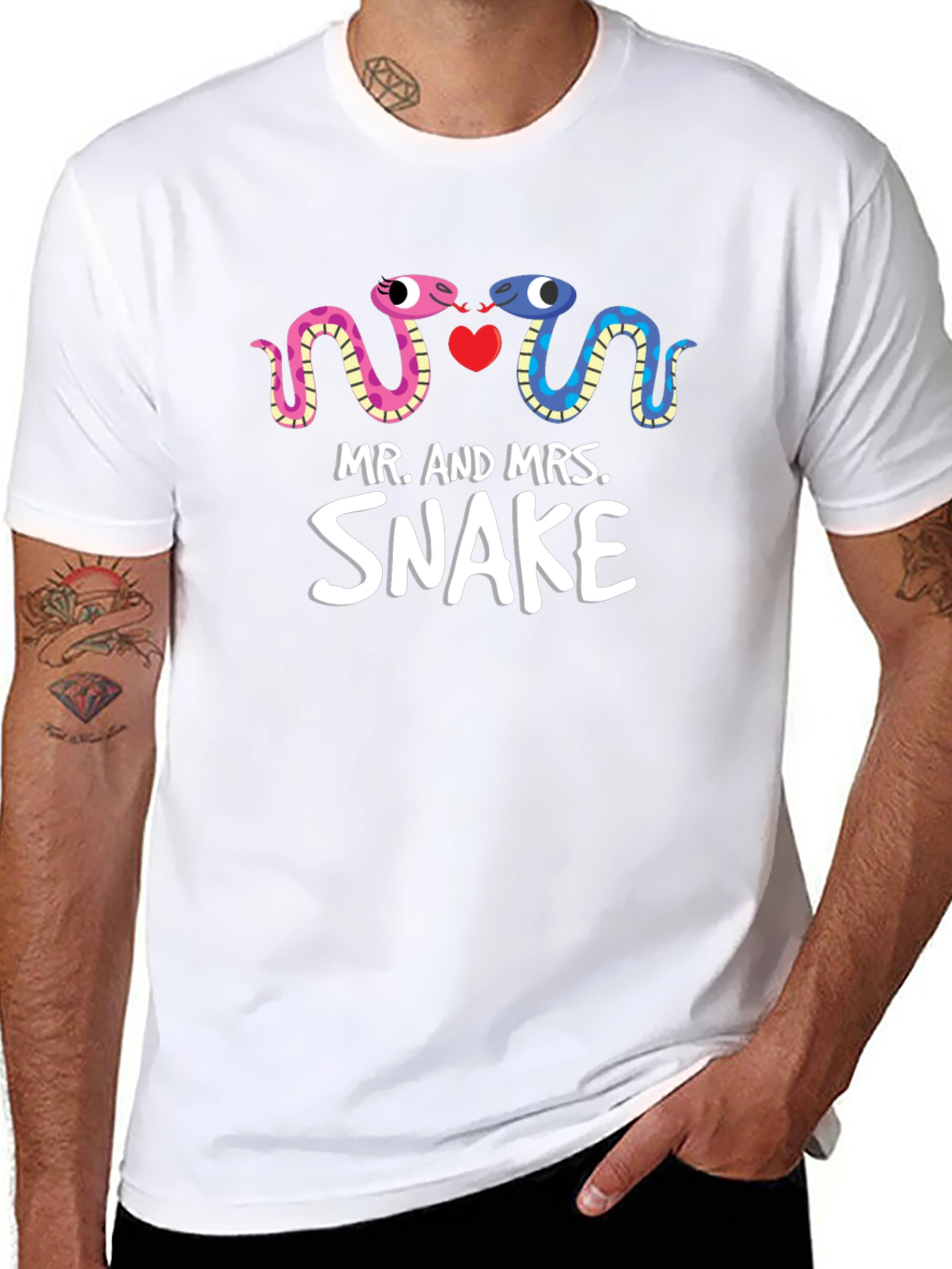 Mr. and Mrs. Snake T-Shirt