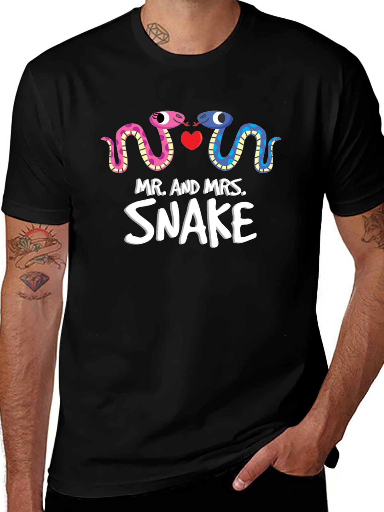 Mr. and Mrs. Snake T-Shirt