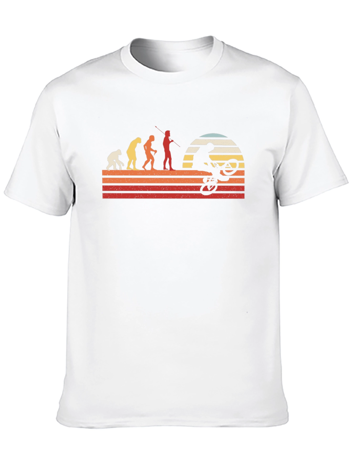 Evolution Mountain Biking Retro T-Shirt