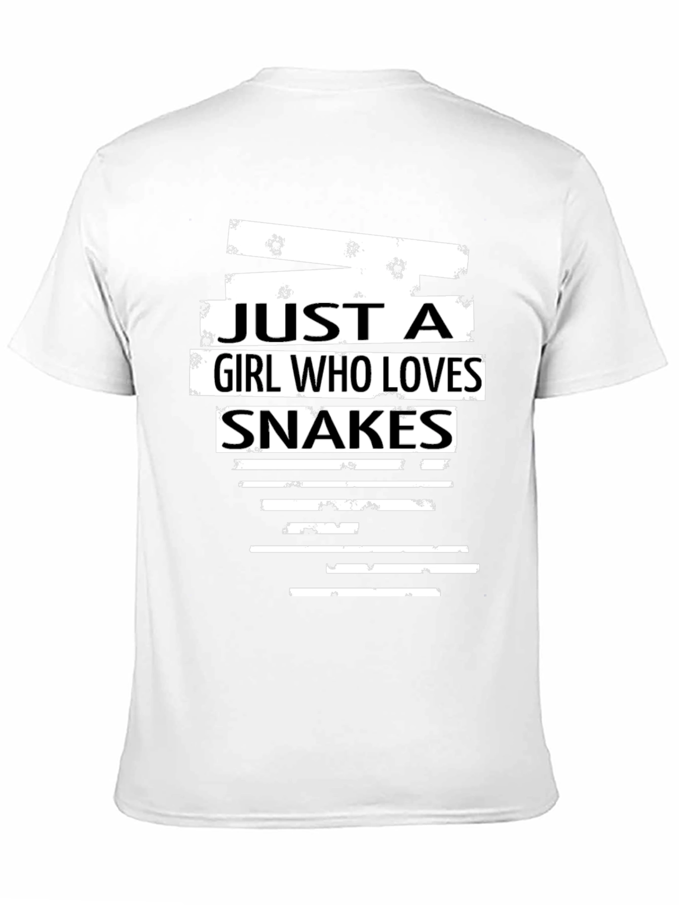 Girl Who Loves Snakes Graphic Tee - Unisex