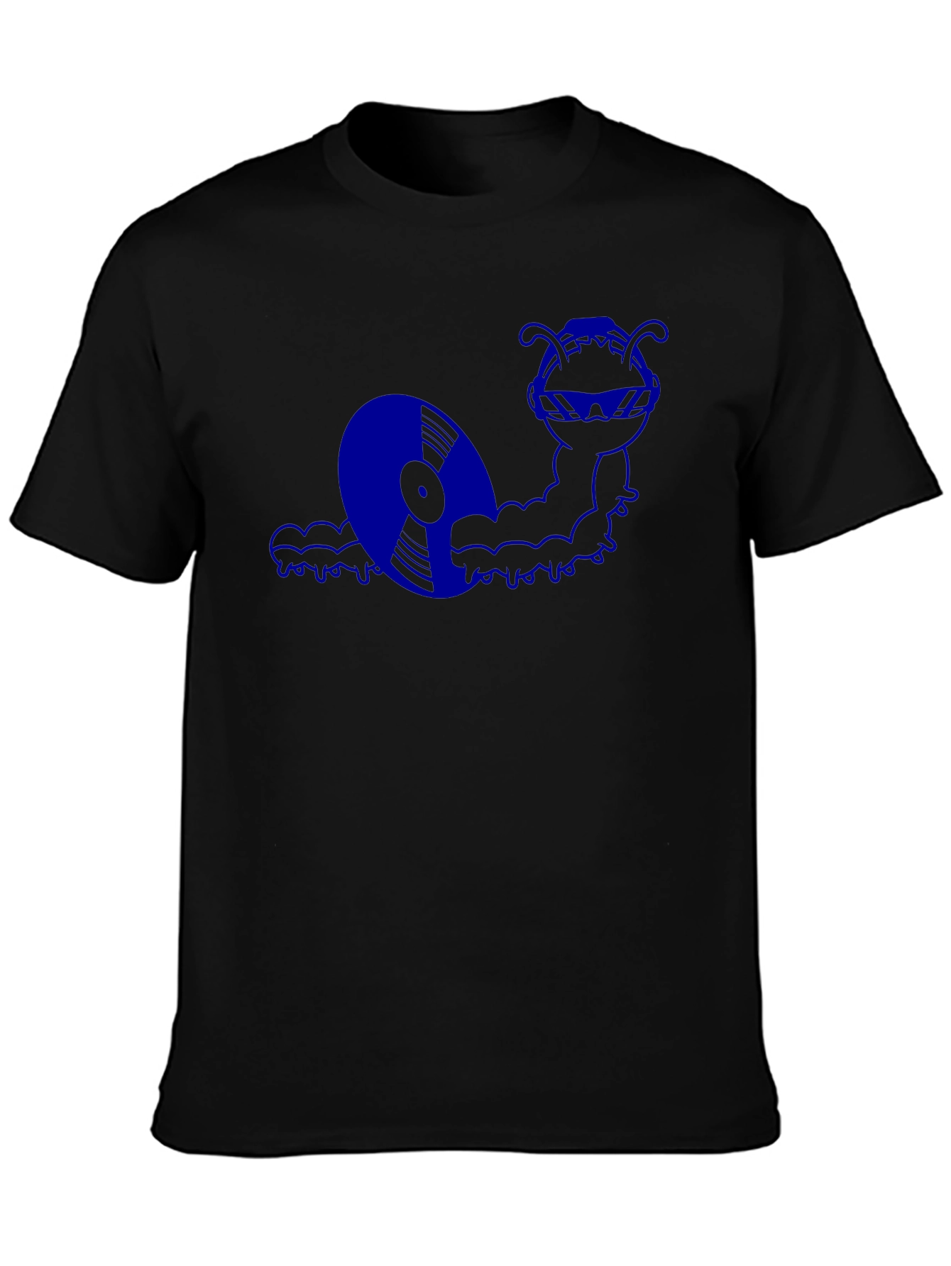 Cool Vinyl Worm Graphic T-Shirt