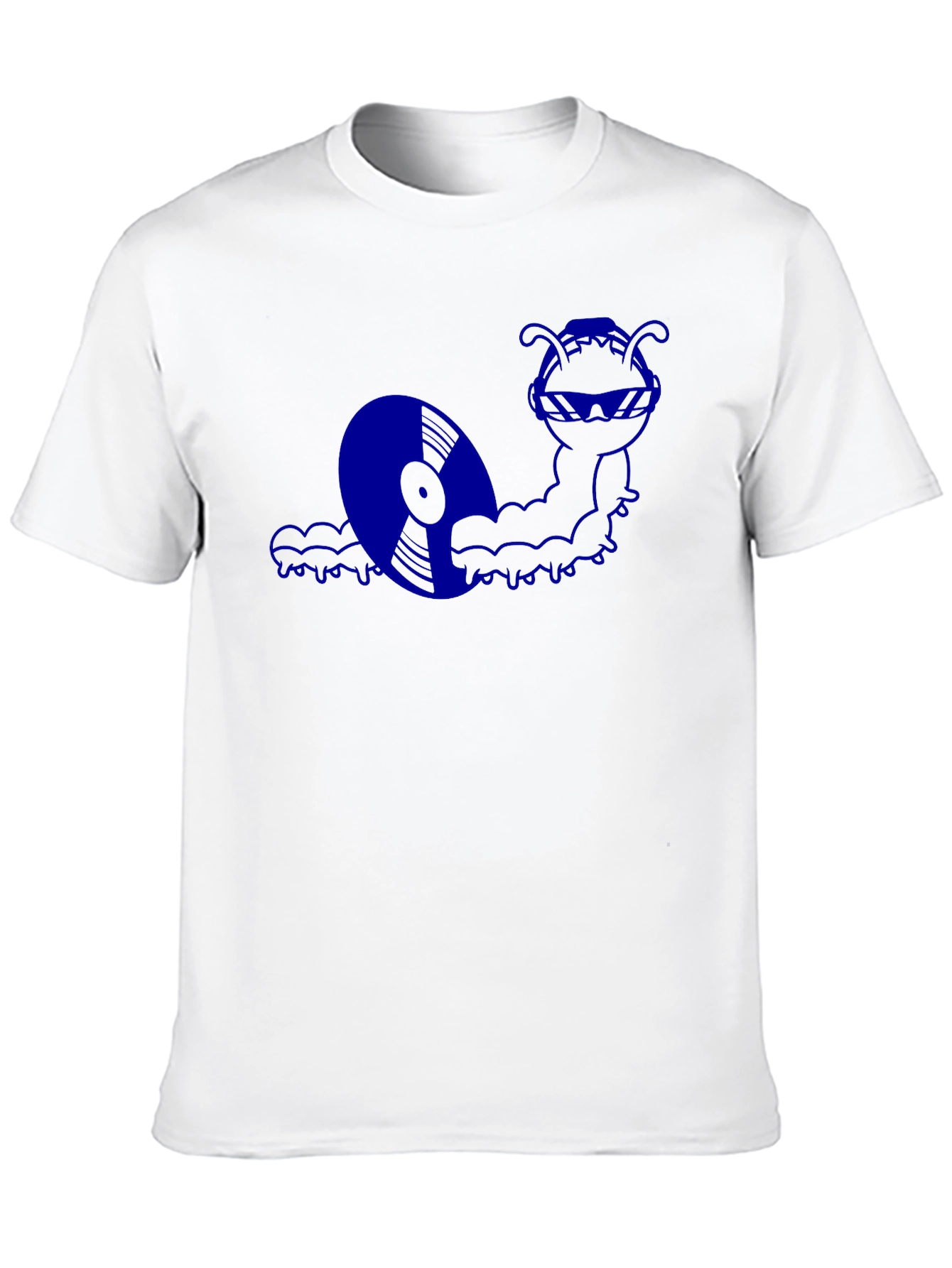 Cool Vinyl Worm Graphic T-Shirt
