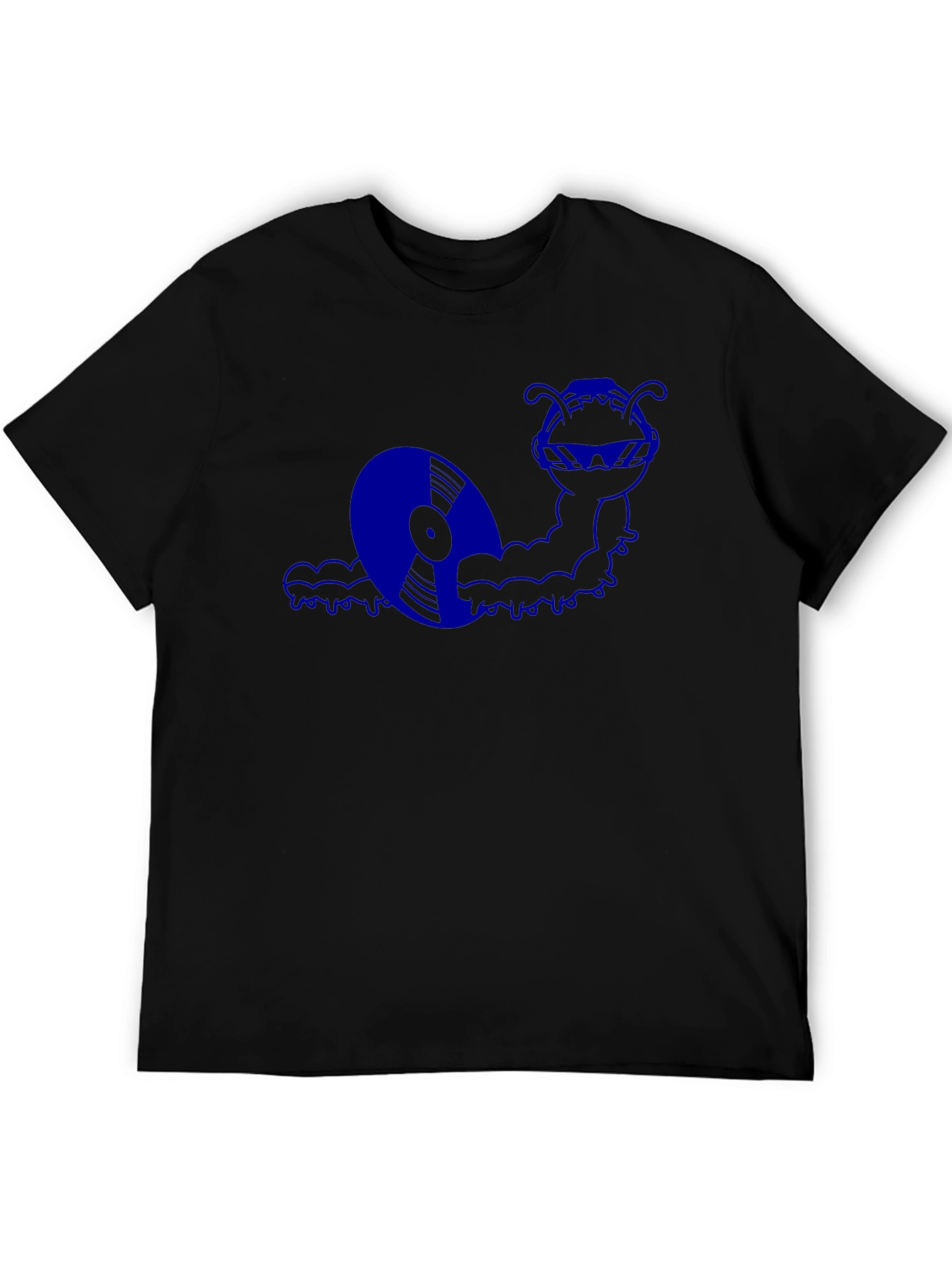 Cool Vinyl Worm Graphic T-Shirt
