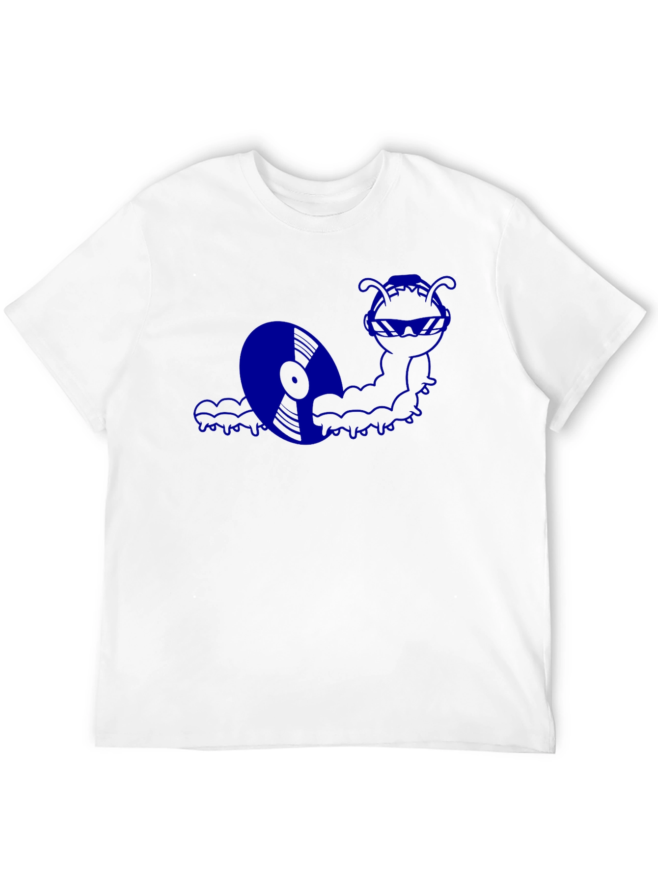Cool Vinyl Worm Graphic T-Shirt