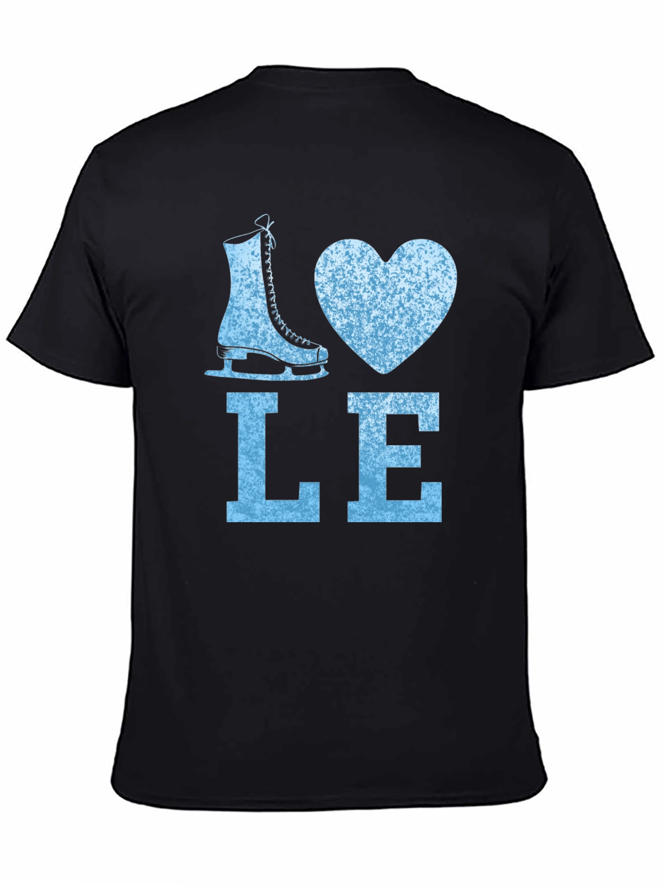 I Love Ice Skating Graphic Tee