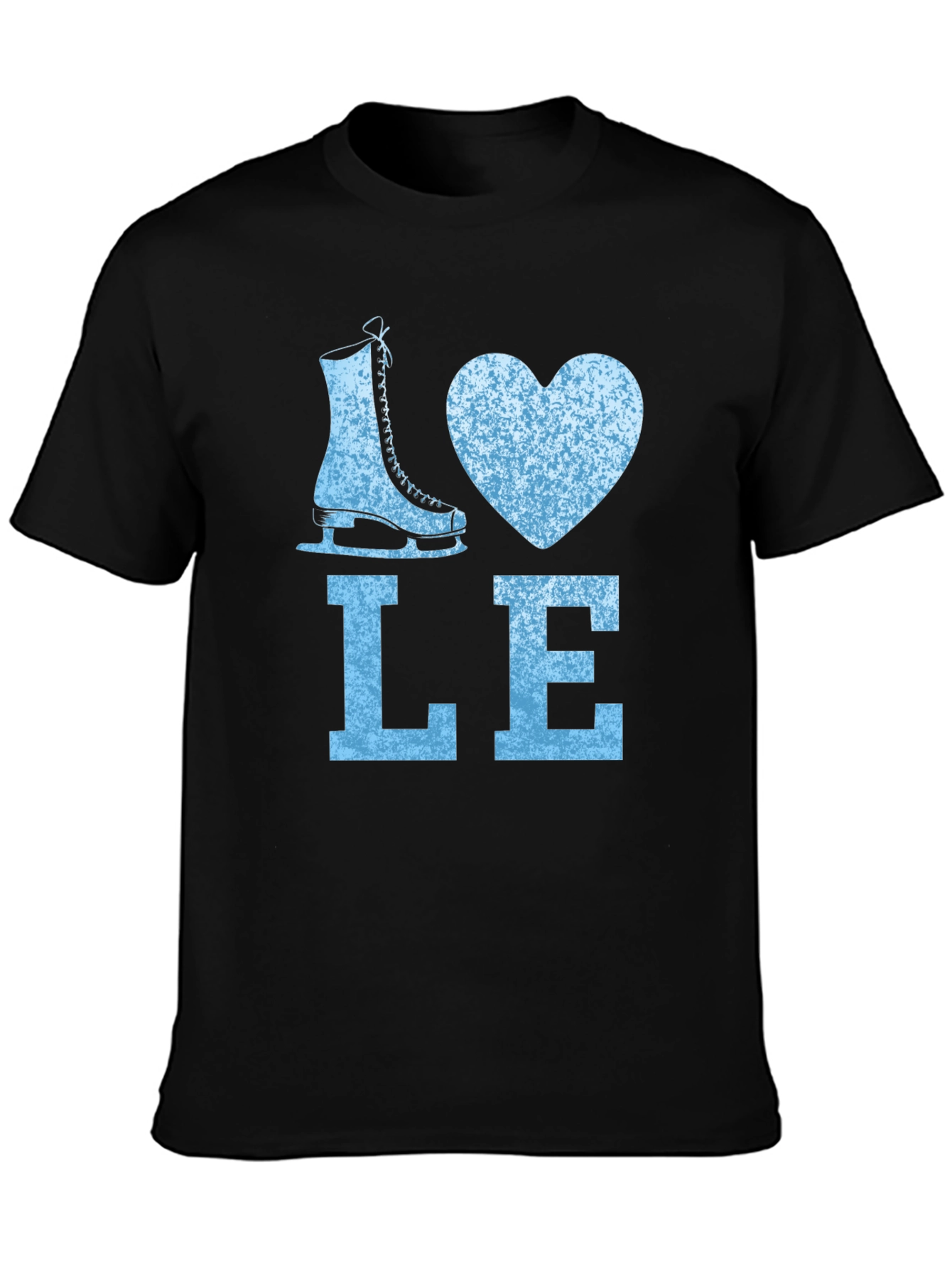 I Love Ice Skating Graphic Tee