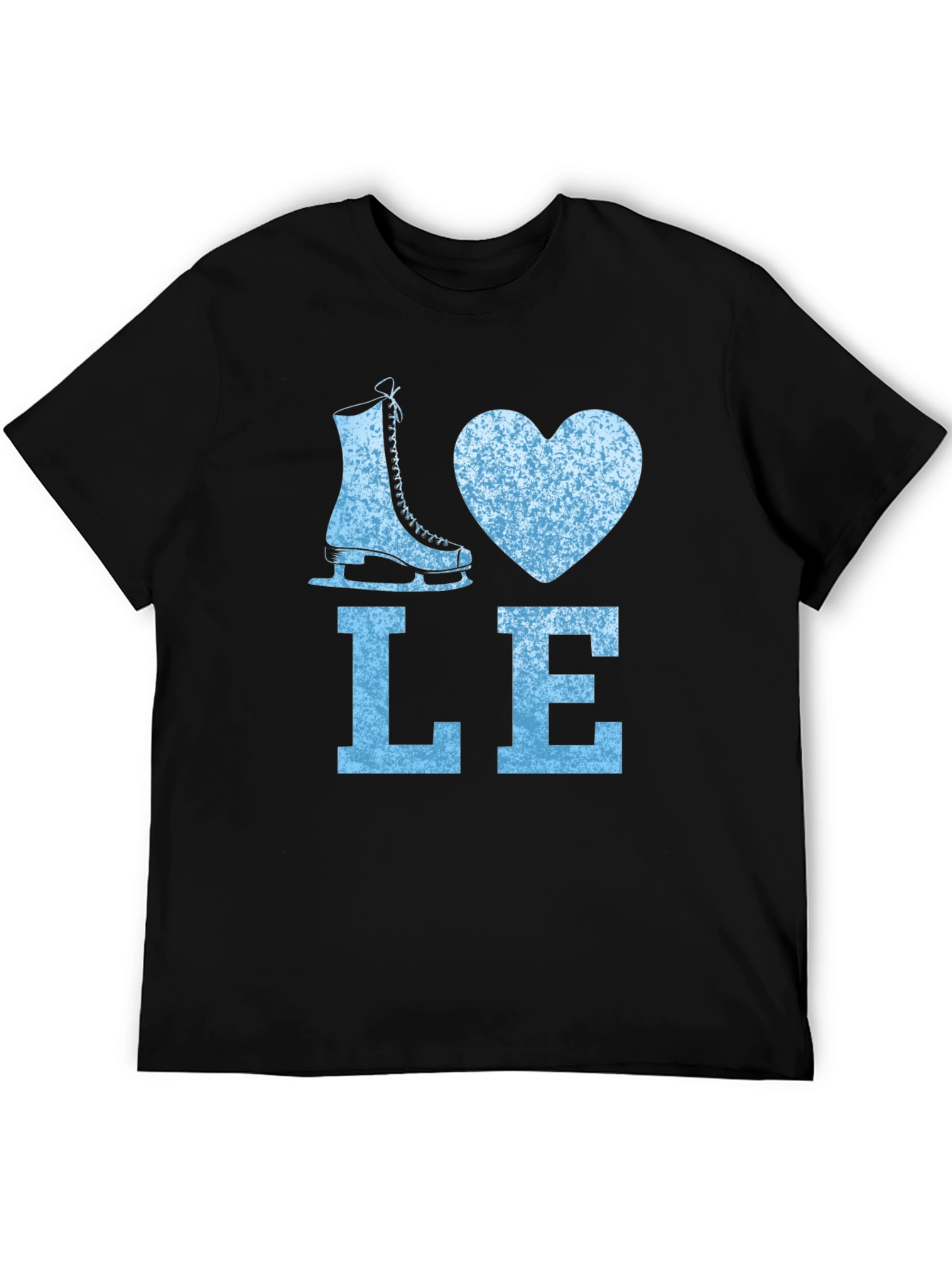 I Love Ice Skating Graphic Tee