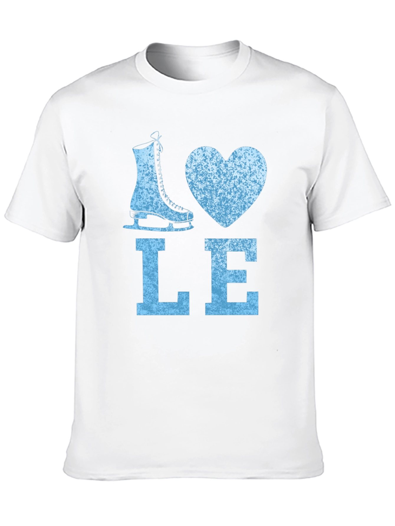 I Love Ice Skating Graphic Tee