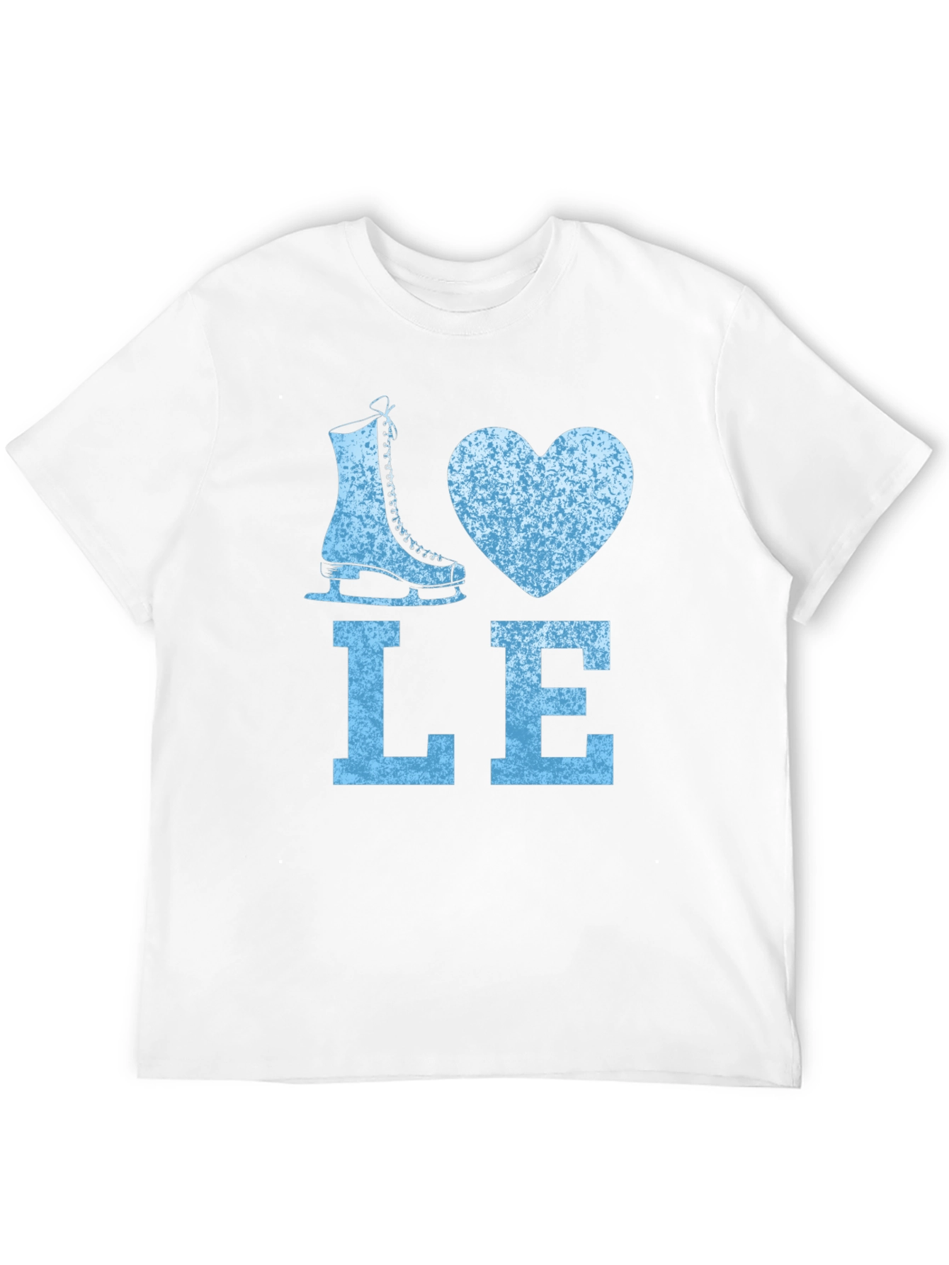 I Love Ice Skating Graphic Tee