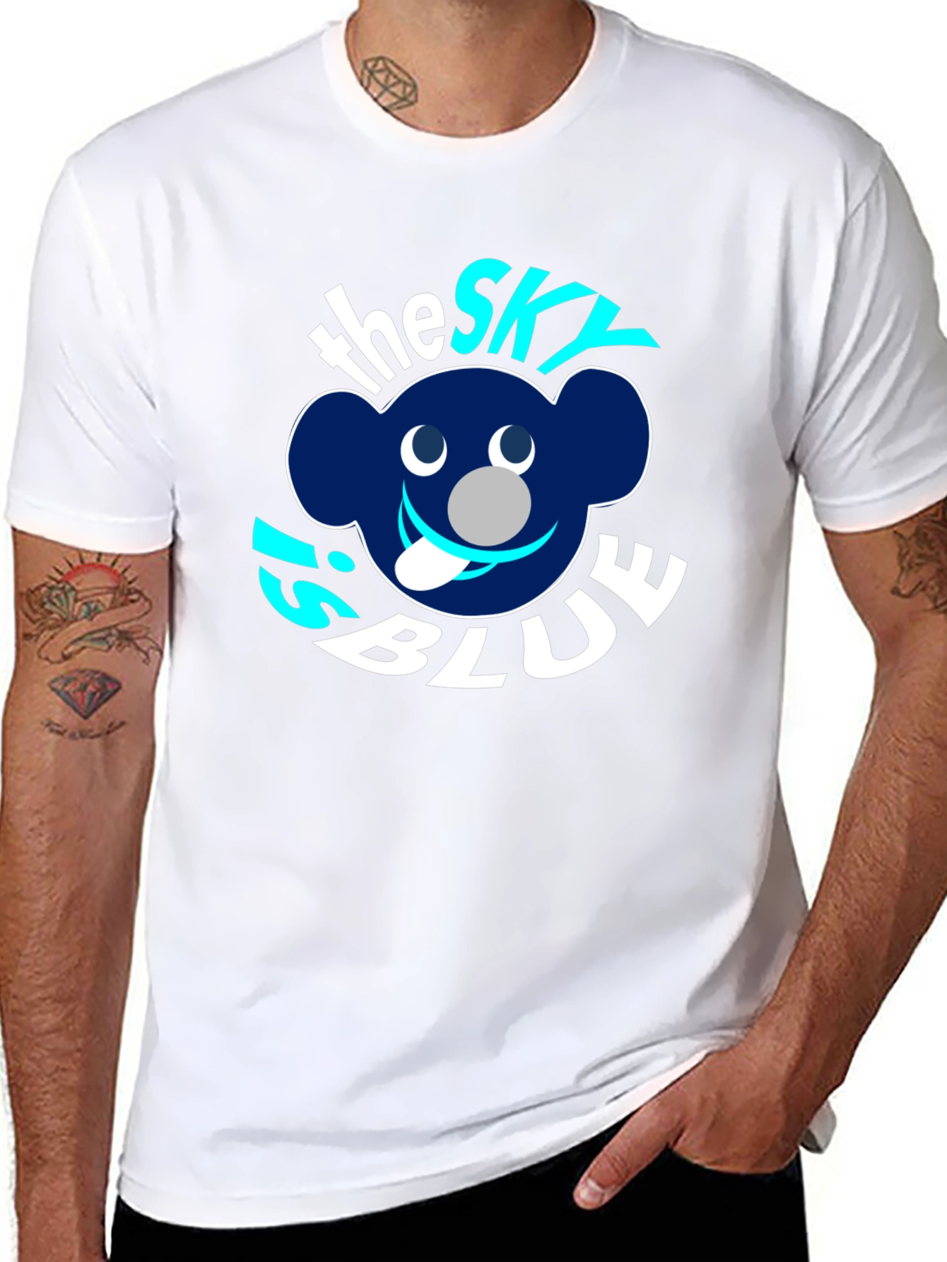 The Sky is Blue Graphic T-Shirt