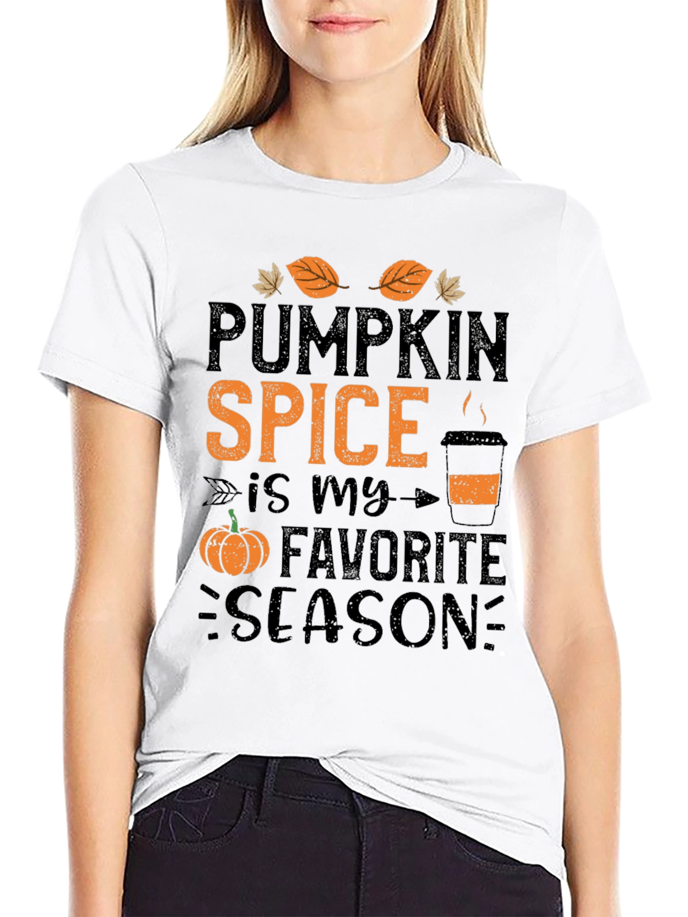 Pumpkin Spice Season Graphic Tee Fall Apparel