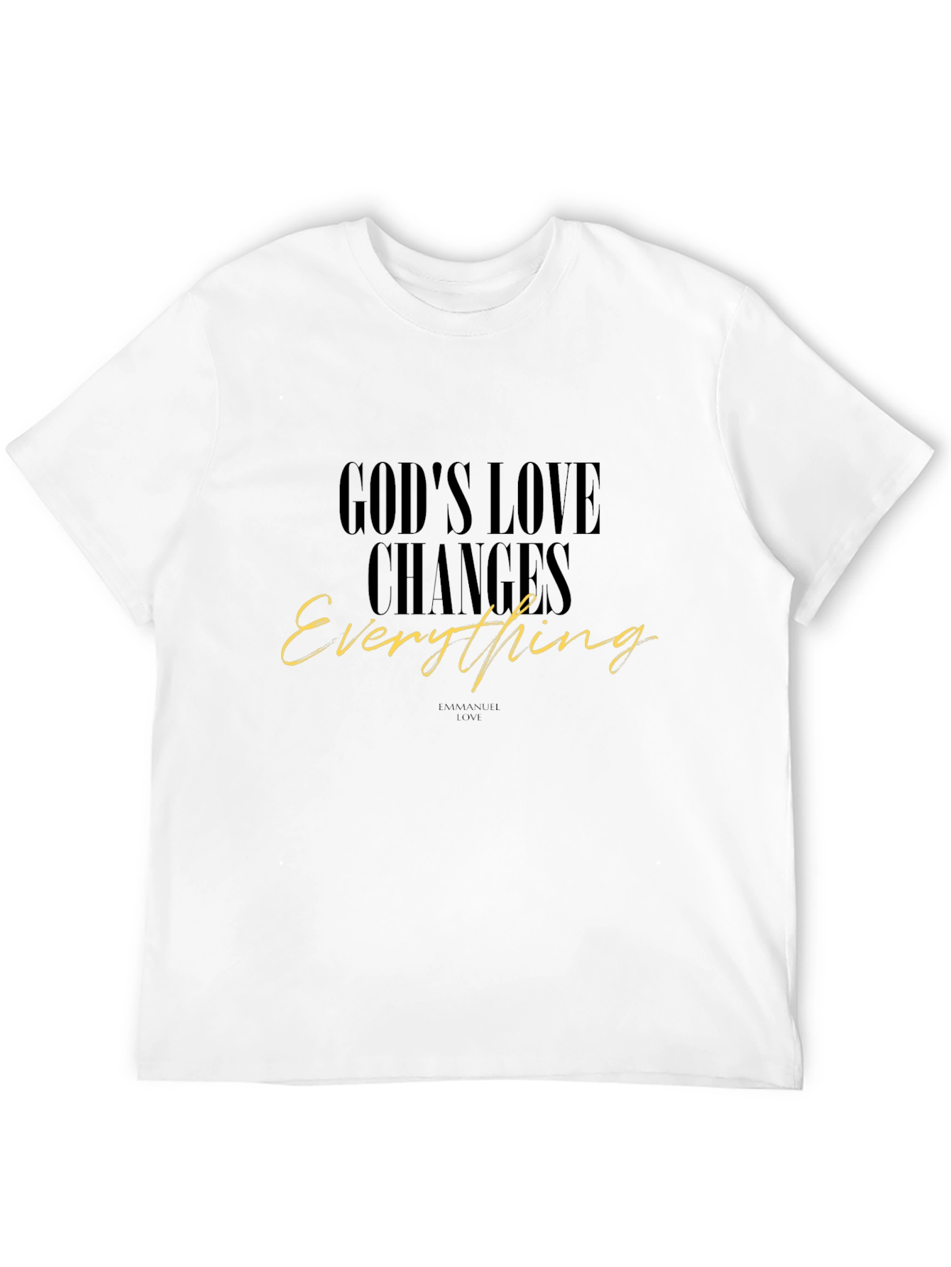 Gods Love Changes Everything Graphic Tee