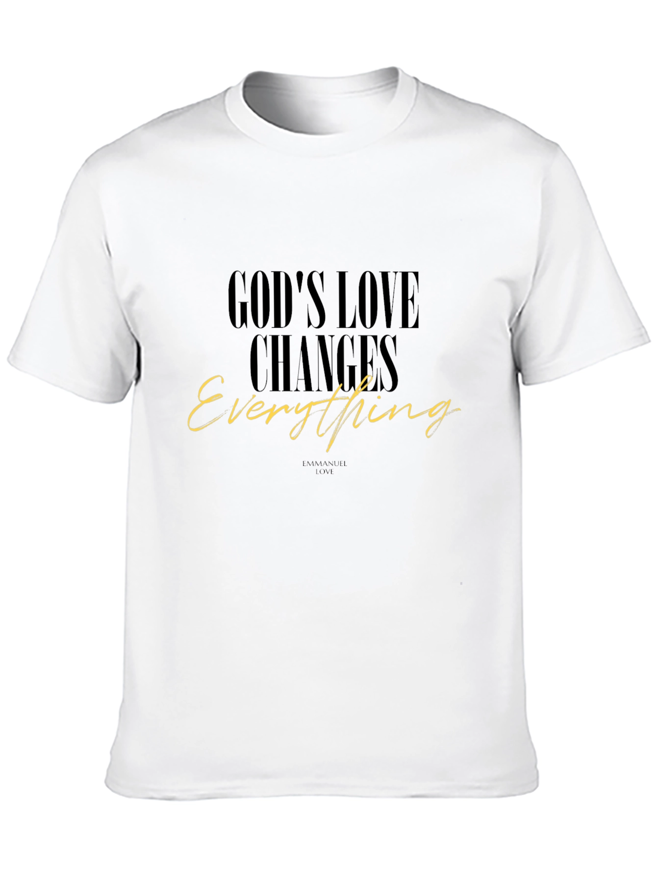 Gods Love Changes Everything Graphic Tee