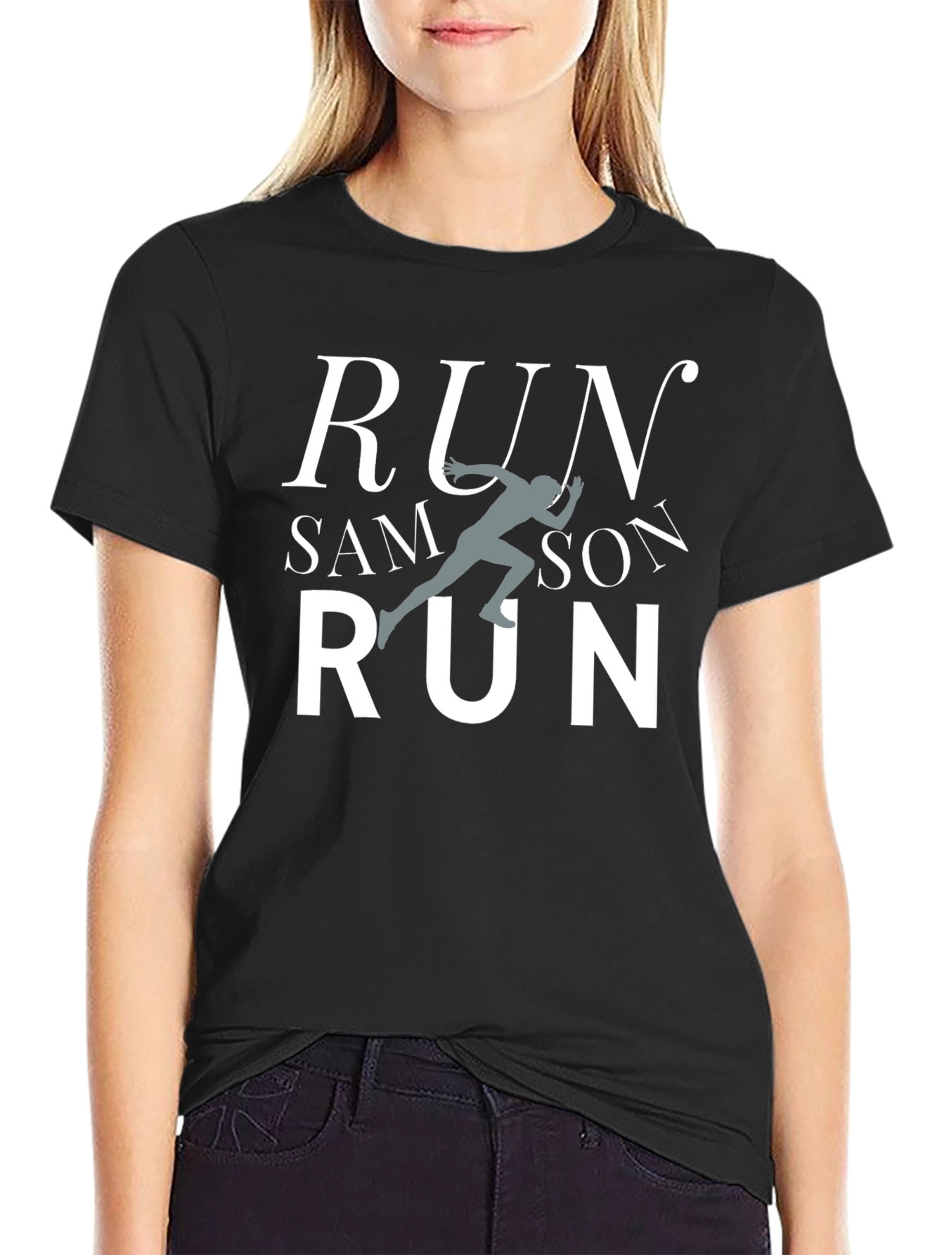 Run Samson Run Graphic Tee