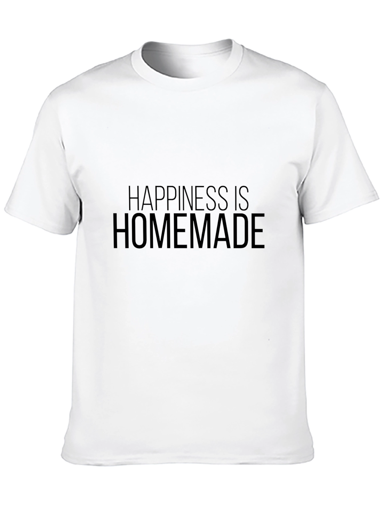 Happiness is Homemade Black T-Shirt