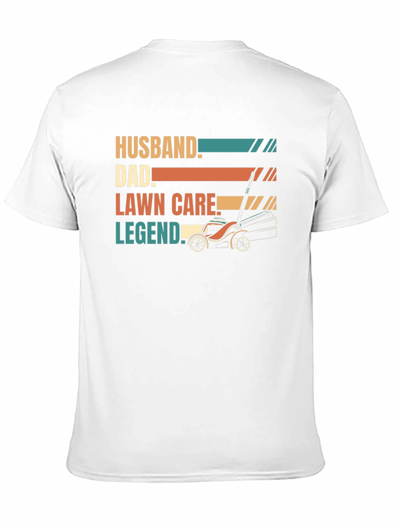 Husband Dad Lawn Care Legend T-Shirt