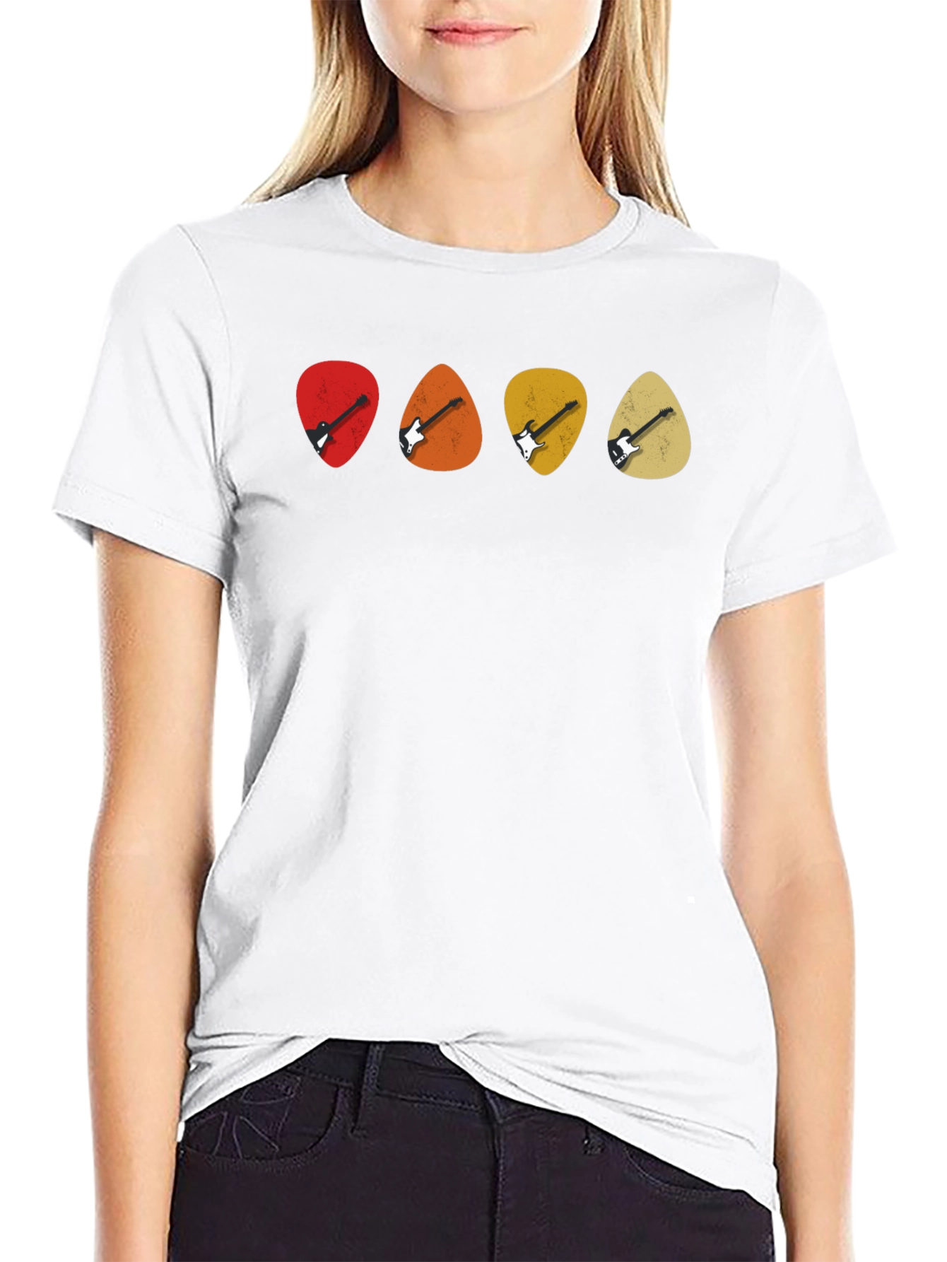 Guitar Pick T-Shirt - Musical Instrument Tees
