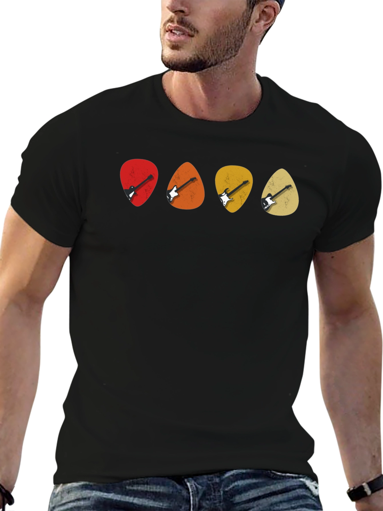 Guitar Pick T-Shirt - Musical Instrument Tees