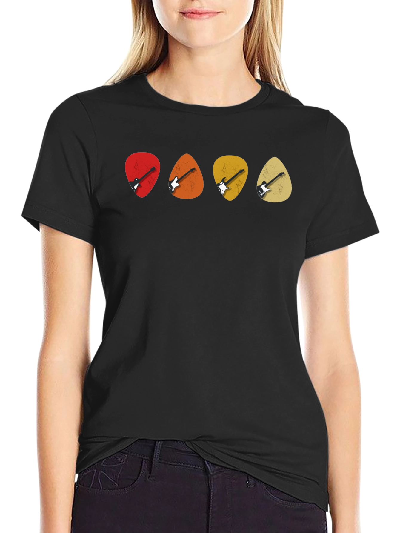 Guitar Pick T-Shirt - Musical Instrument Tees