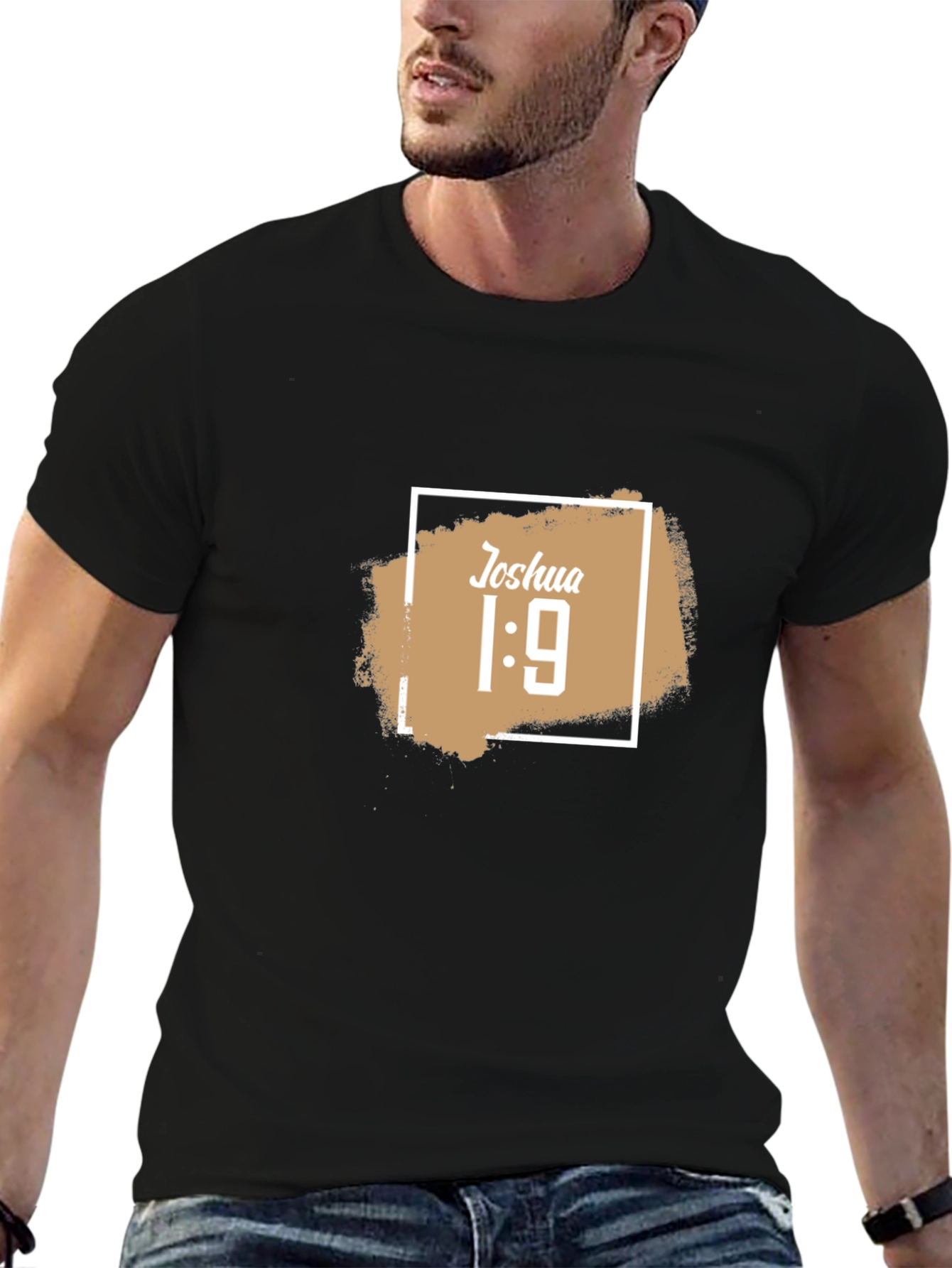 Joshua 1:9 Inspirational Christian T-Shirt
