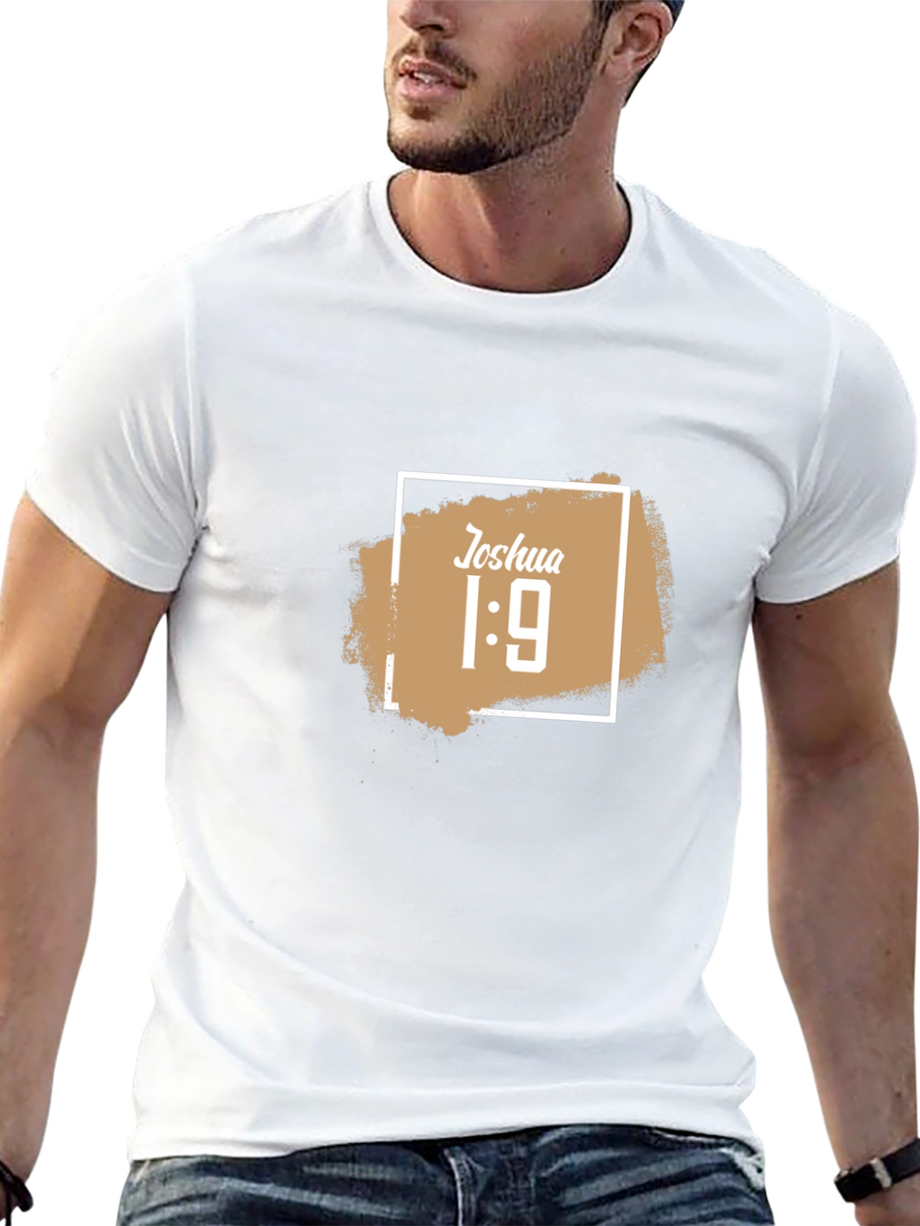 Joshua 1:9 Inspirational Christian T-Shirt