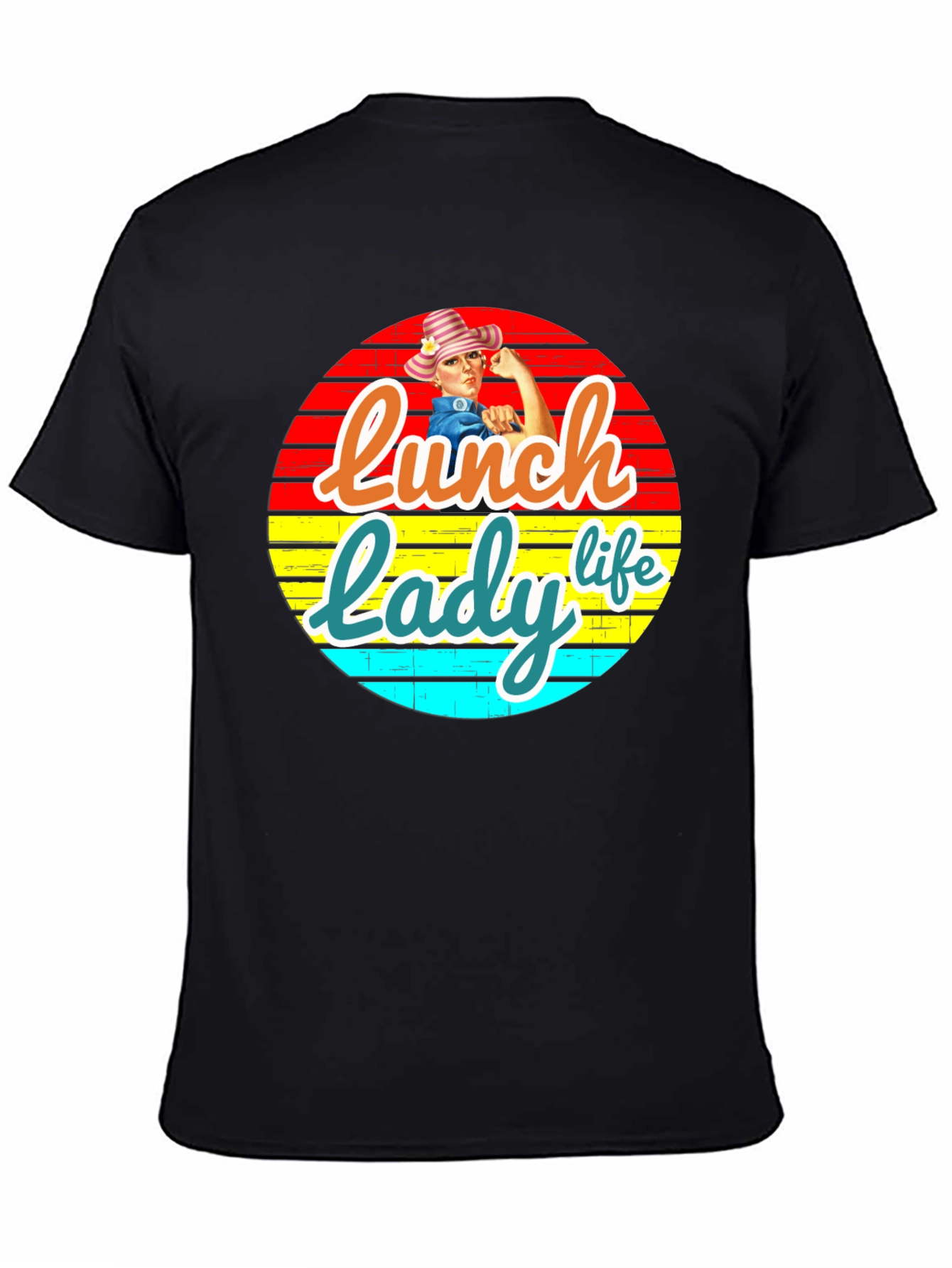 Lunch Lady Life T-Shirt - Retro Design