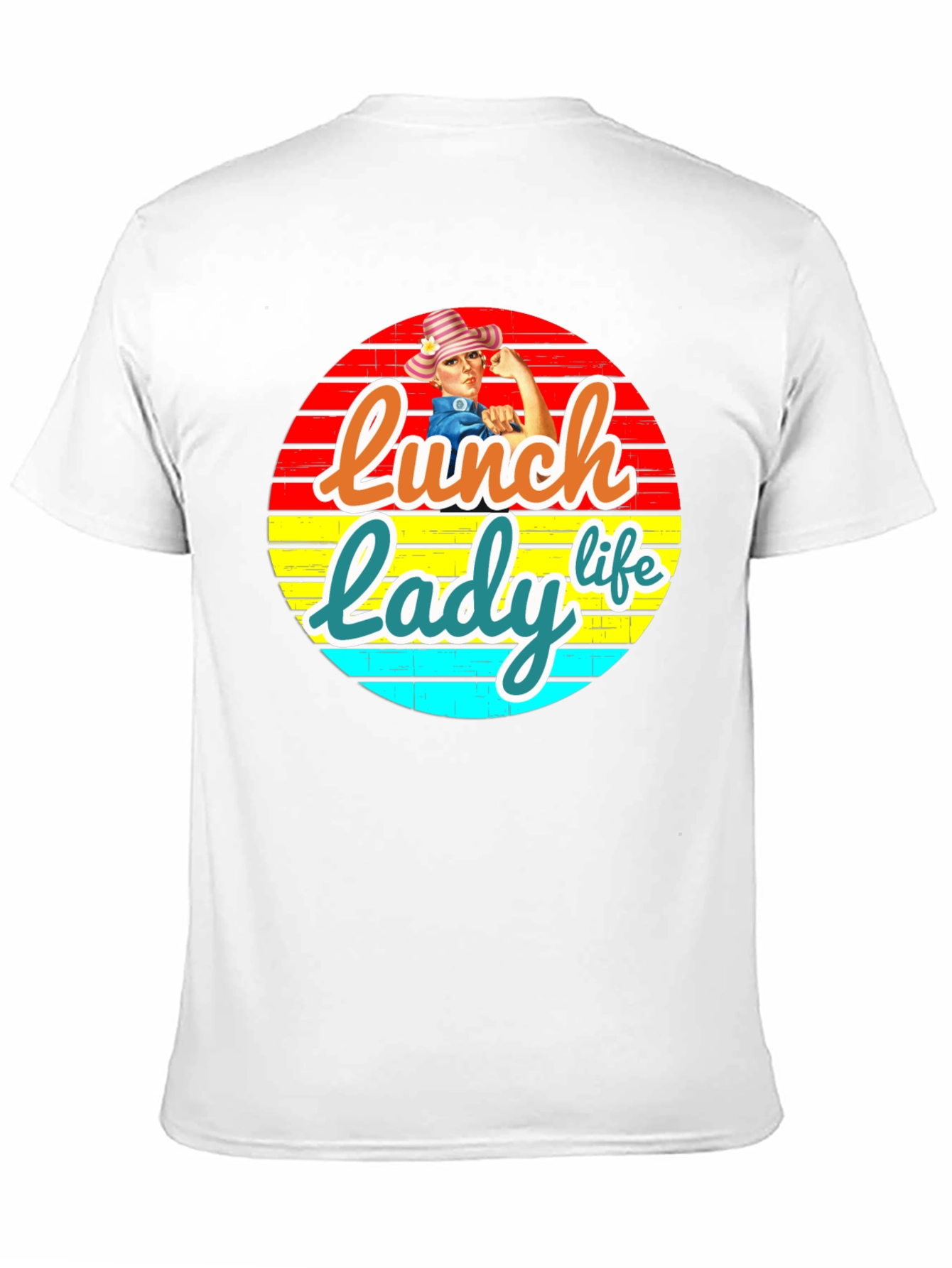 Lunch Lady Life T-Shirt - Retro Design