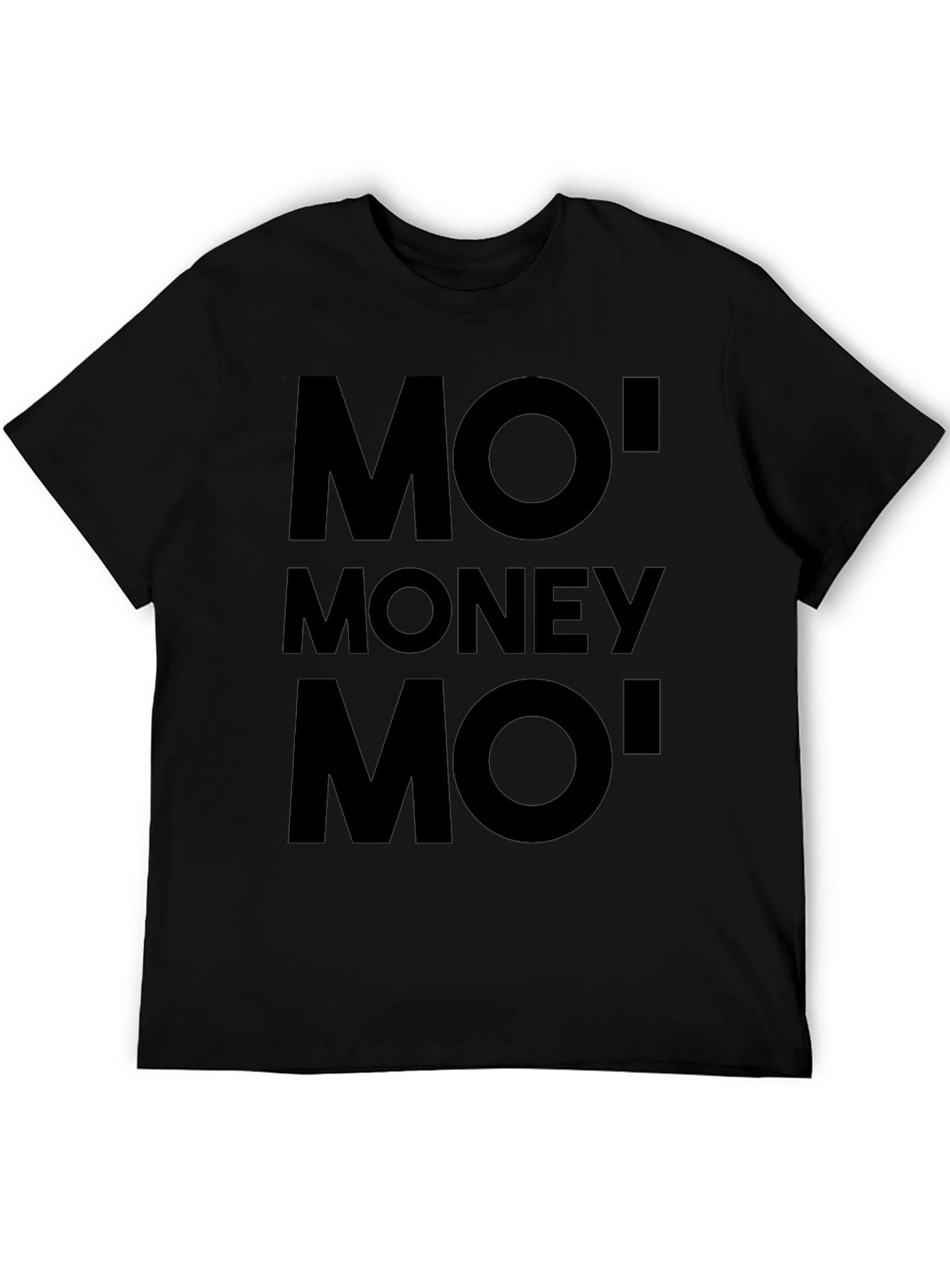 Mo Money Mo Problems Black Graphic Tee