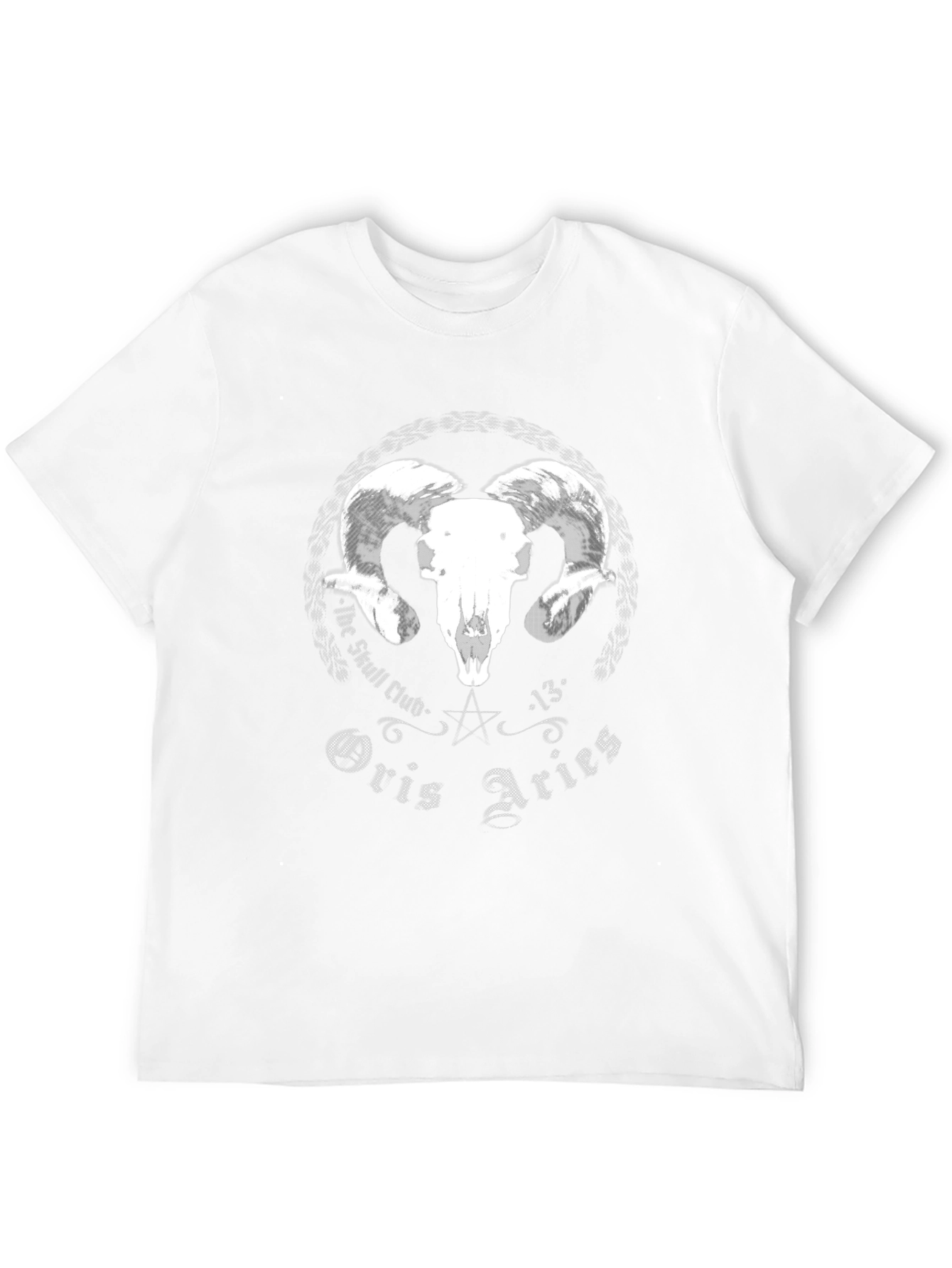 Skull Club Oris Aries Graphic T-Shirt - Black