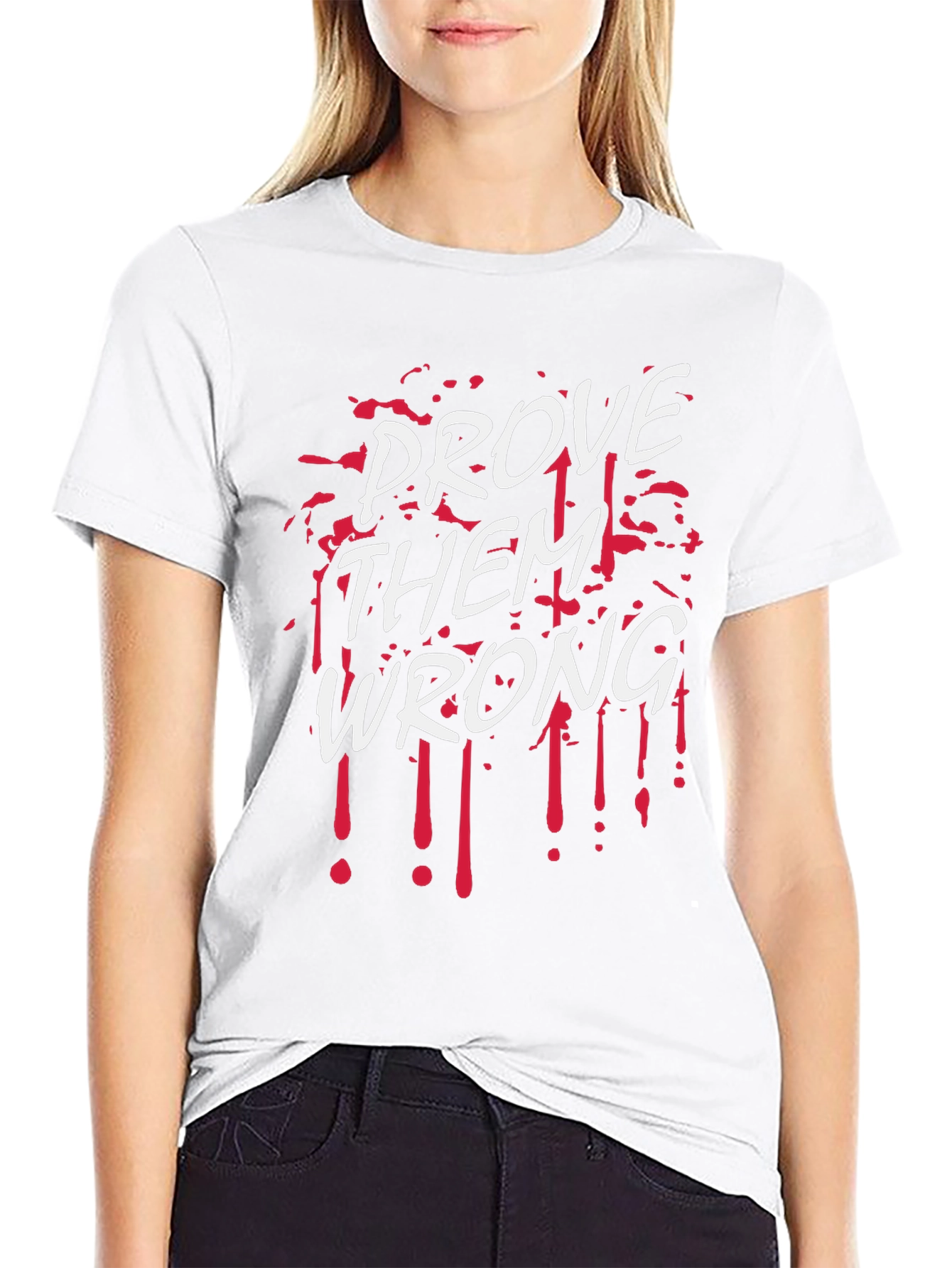 Prove Them Wrong Graphic Tee - Mens Black T-Shirt