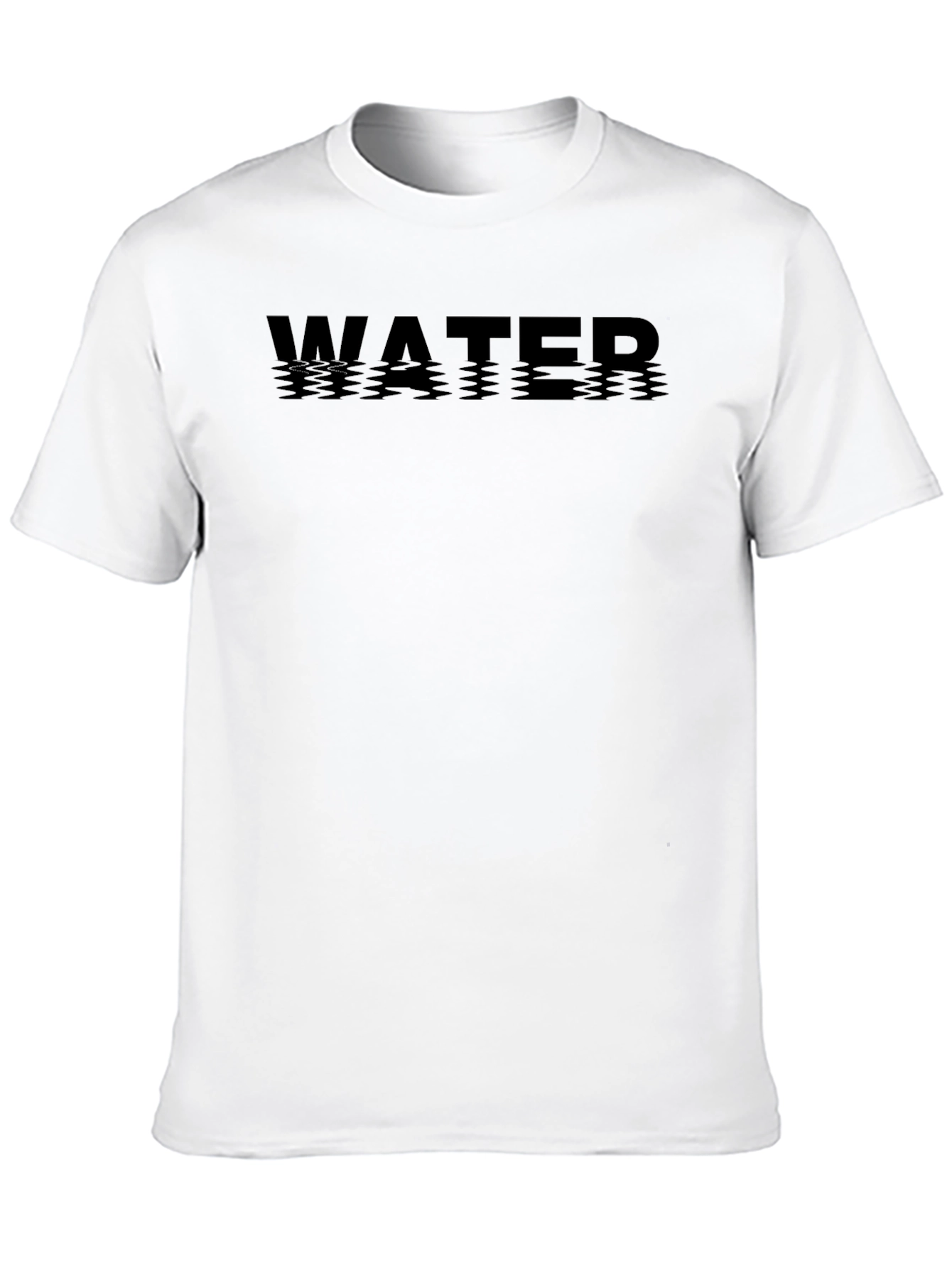 Black Water Graphic Tee - Stylish & Comfortable