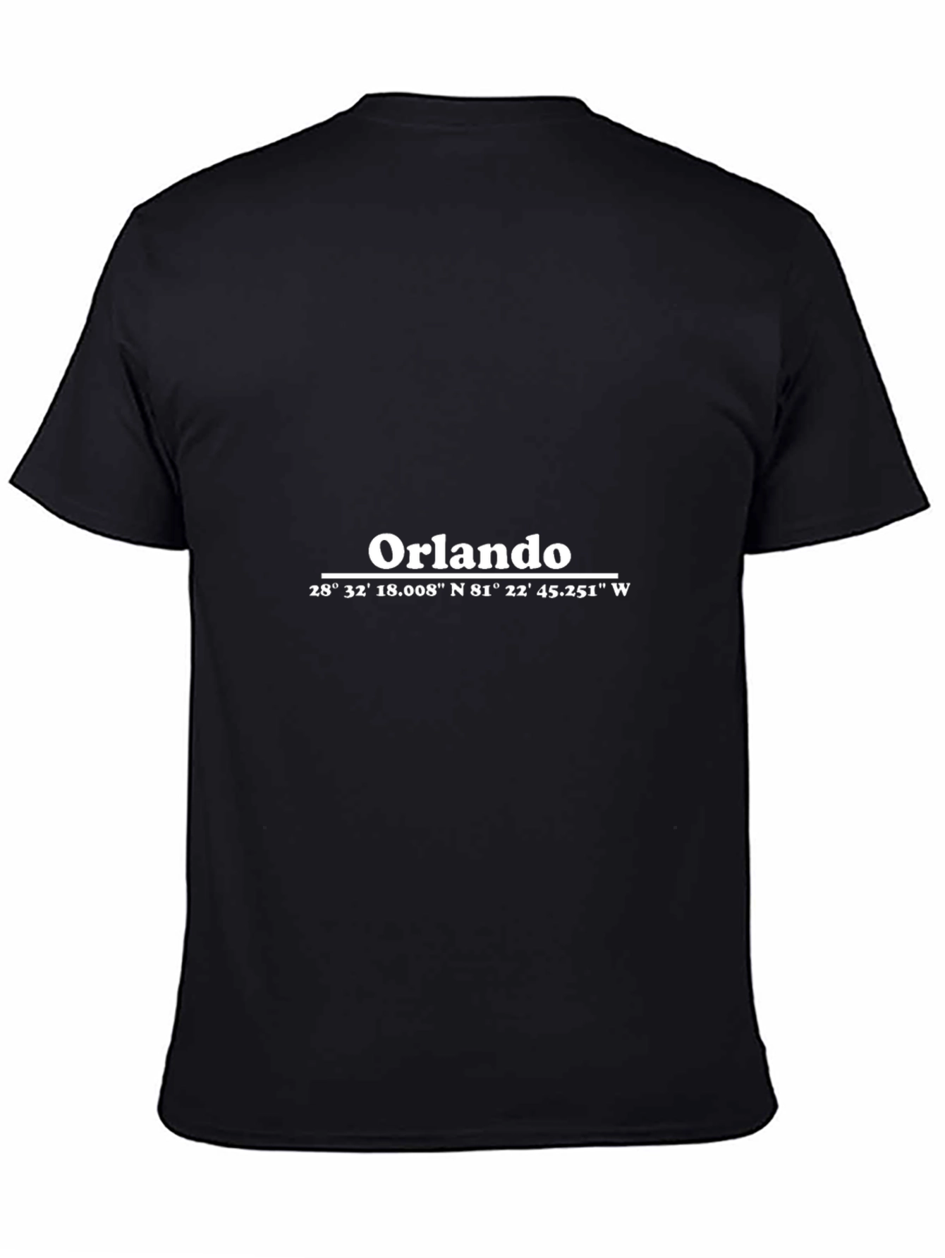 Orlando Coordinates T-Shirt