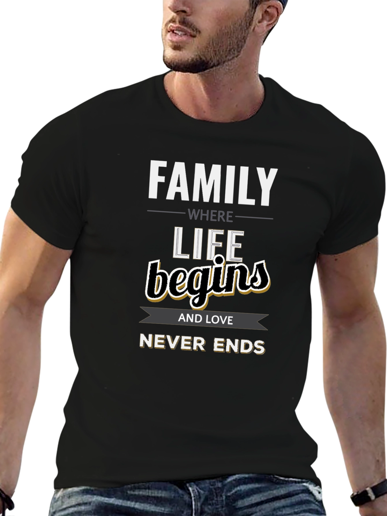 Family Where Life Begins T-Shirt