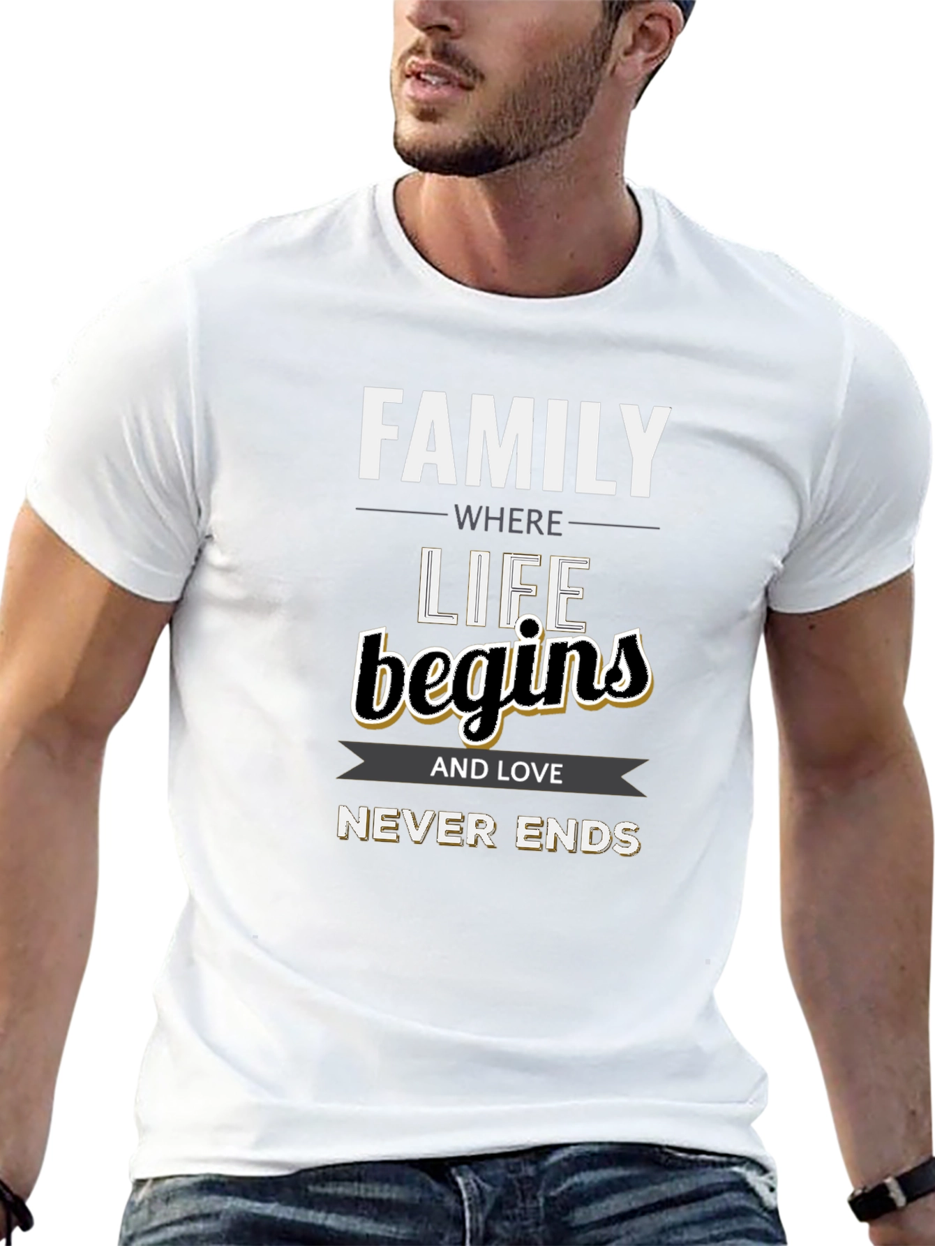 Family Where Life Begins T-Shirt
