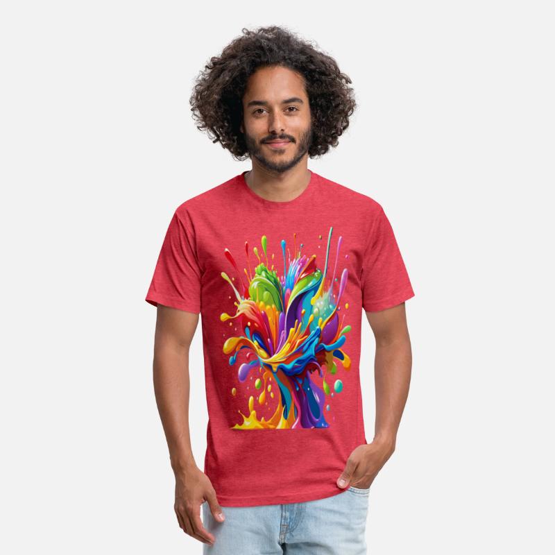 Acrylic Splashes Symphony