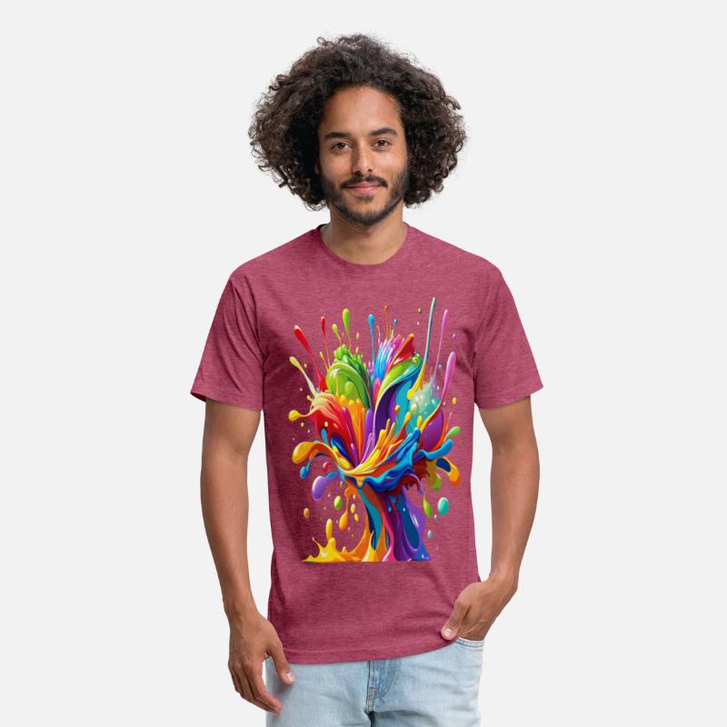 Acrylic Splashes Symphony