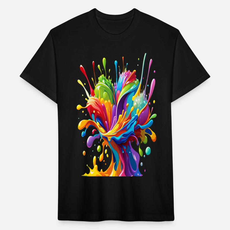 Acrylic Splashes Symphony