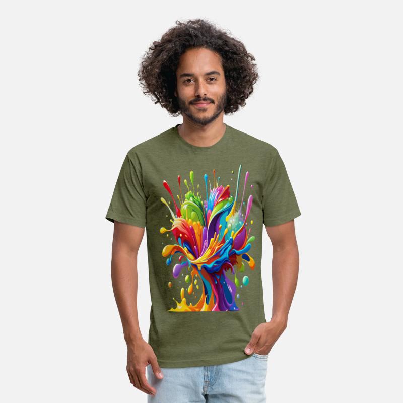 Acrylic Splashes Symphony