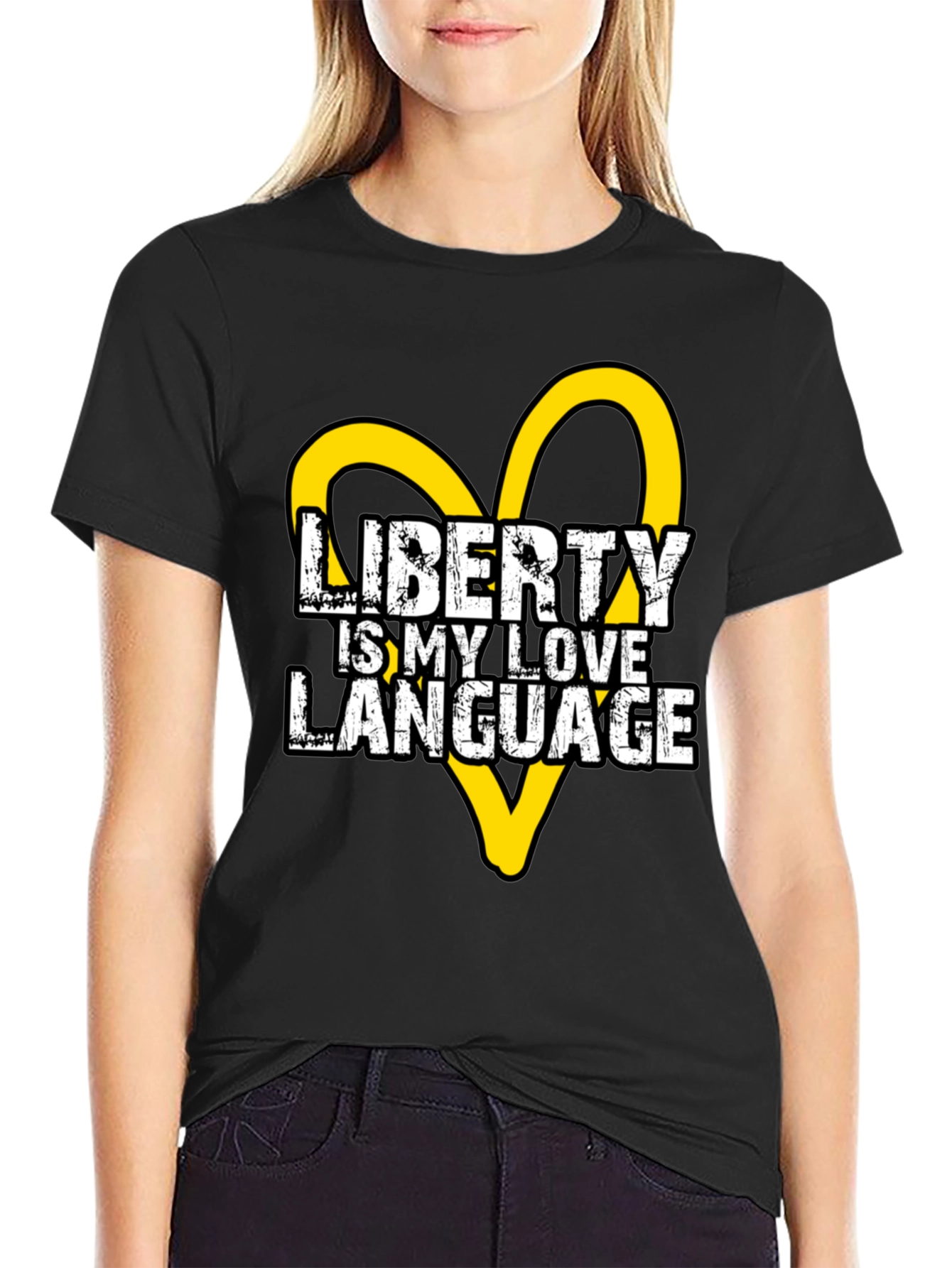 Liberty Is My Love Language Graphic Tee