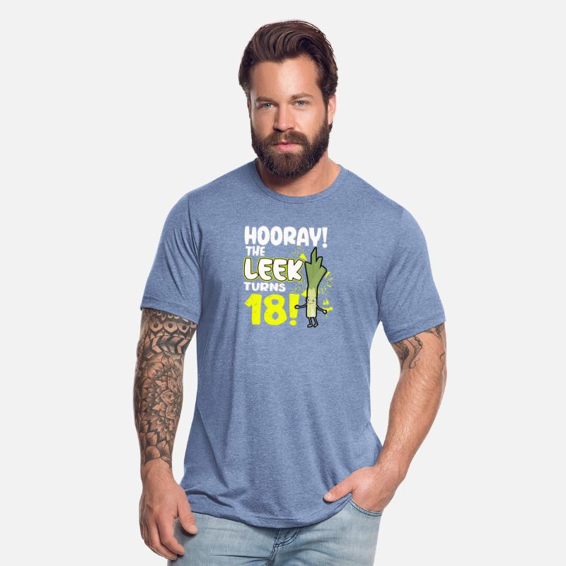 Adult 18th Bday Hooray The Leek Turns 18 Years Old