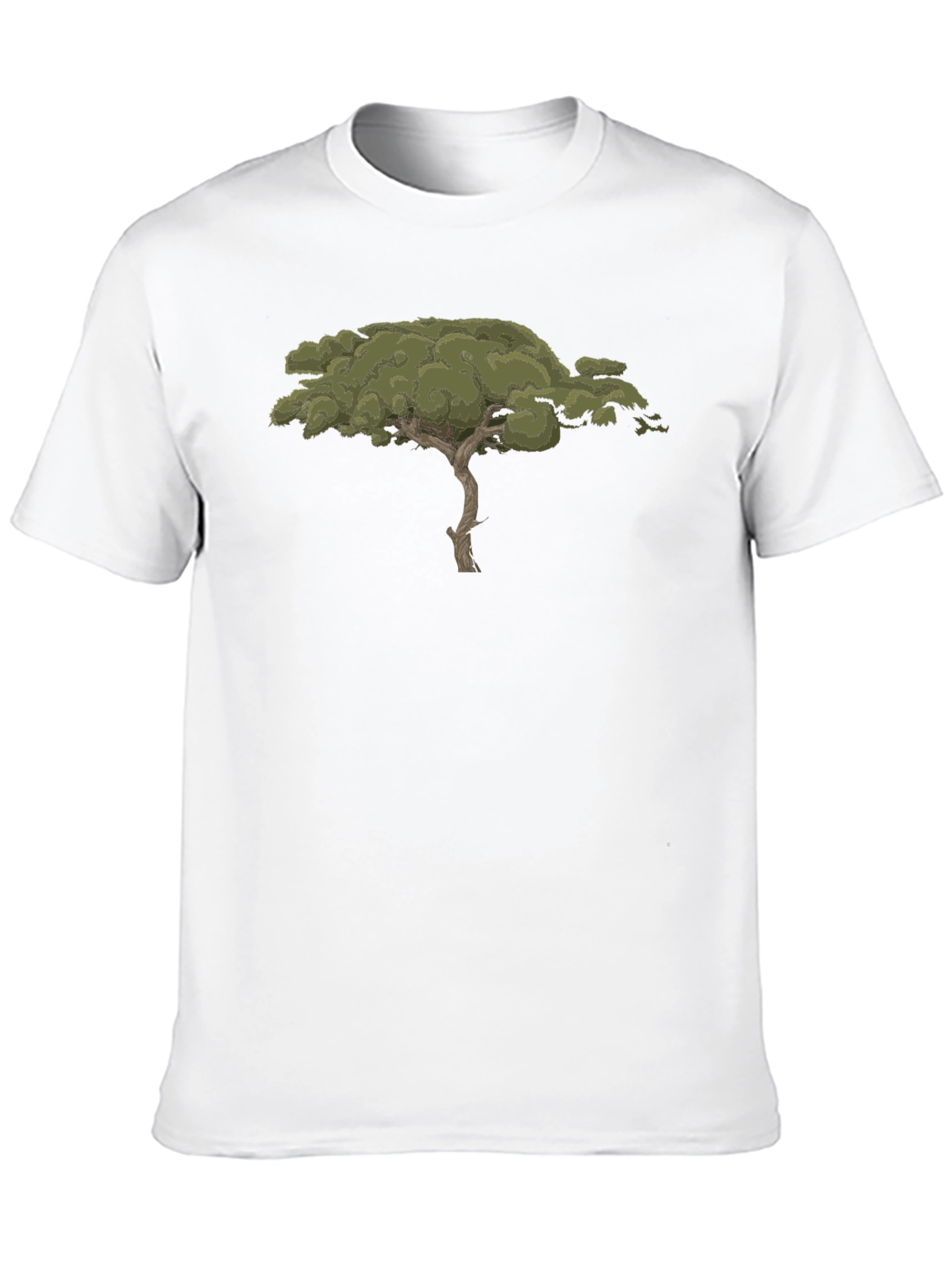 Artsy Tree Graphic Black T-Shirt