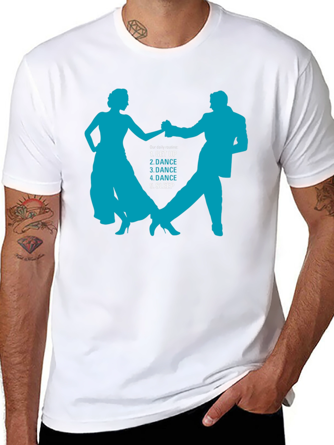 Dance Routine Black T-Shirt
