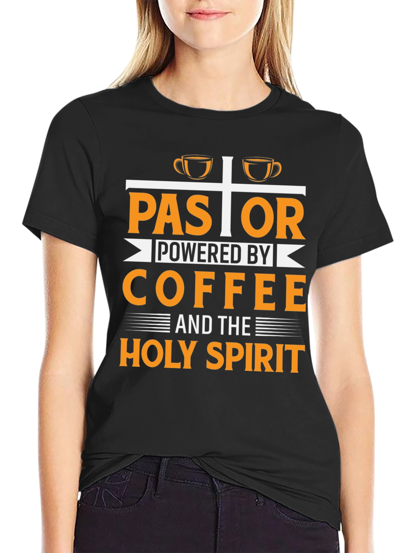 Pastor Powered By Coffee T-Shirt